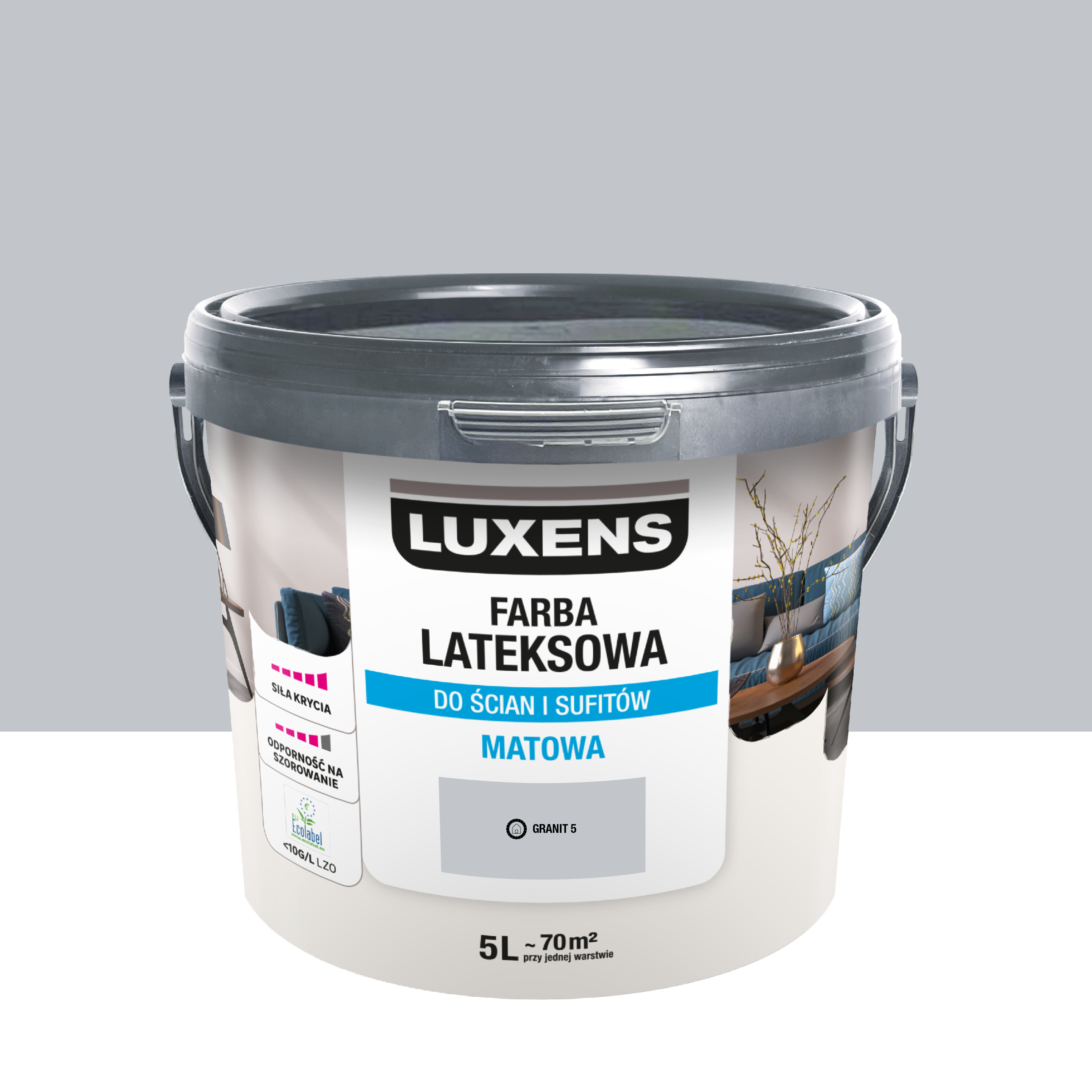 Farba lateksowa Luxens Granit 5 5 l