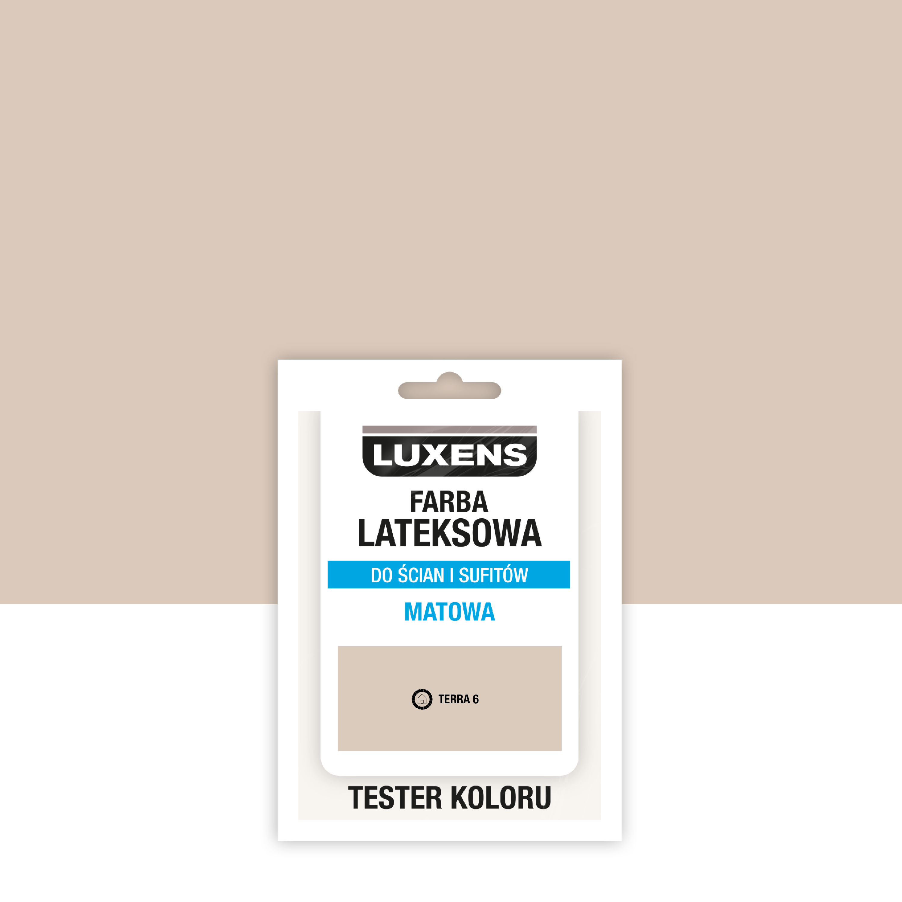 Tester farby lateksowej Luxens Terra 6 25 ml