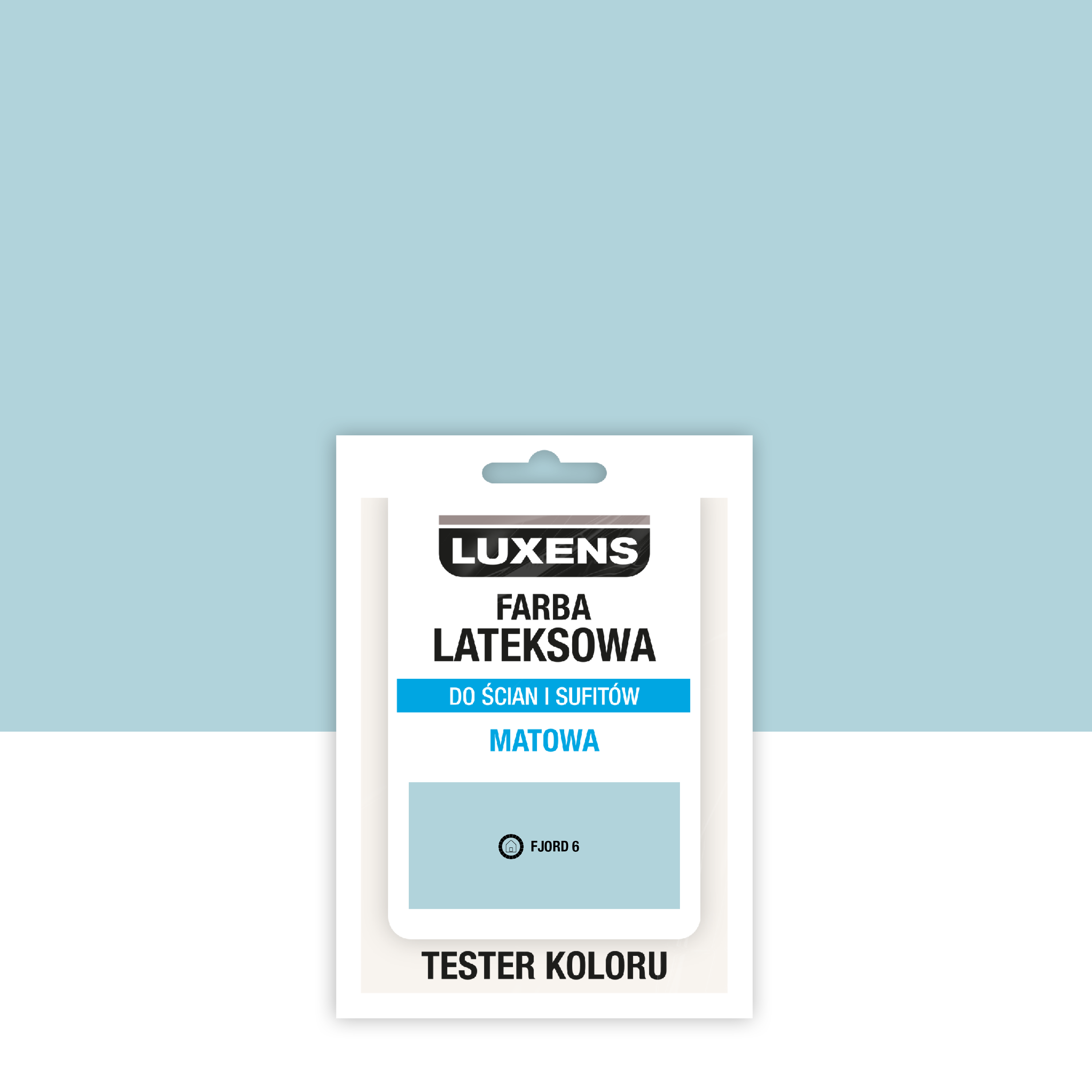 Tester farby lateksowej Luxens Fjord 6 25 ml
