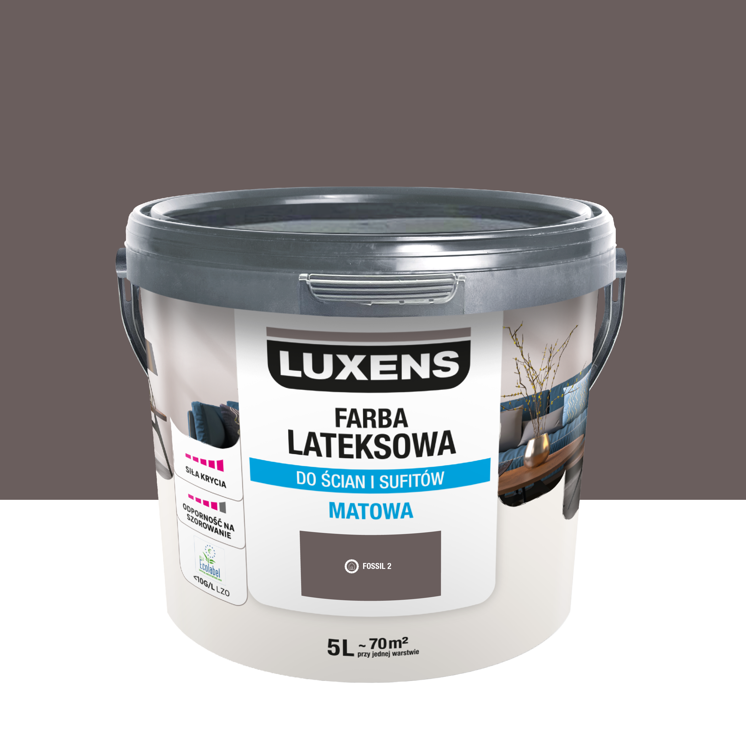 Farba lateksowa Luxens Fossil 2 5 l
