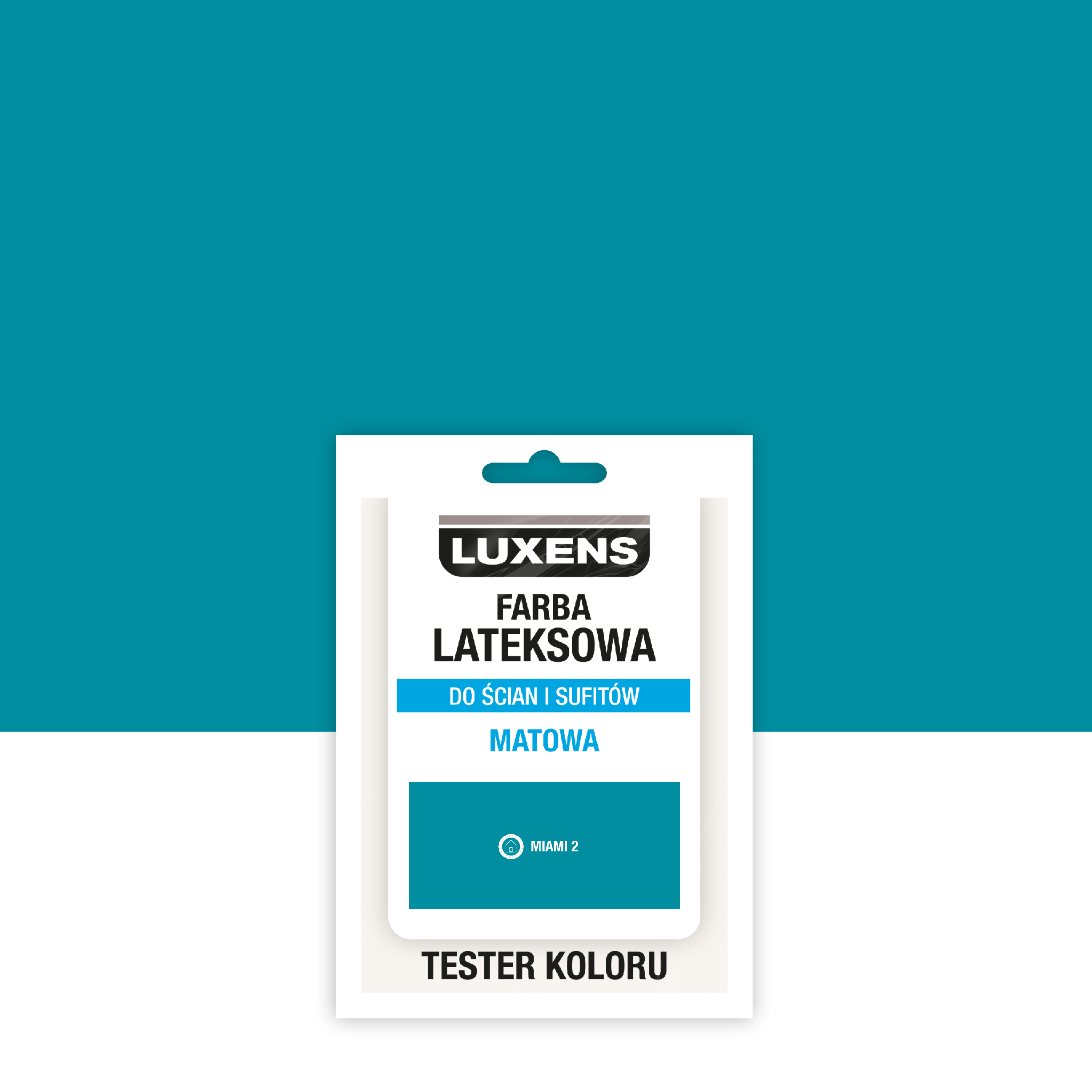 Tester farby lateksowej Luxens Miami 2 25 ml