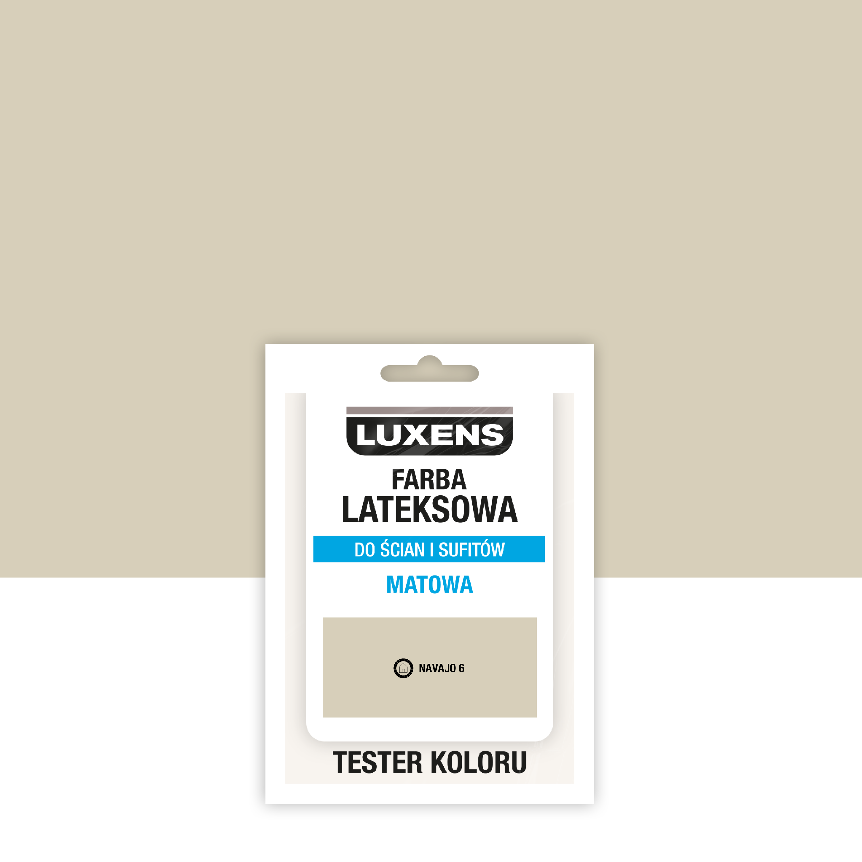 Tester farby lateksowej Luxens Navajo 6 25 ml