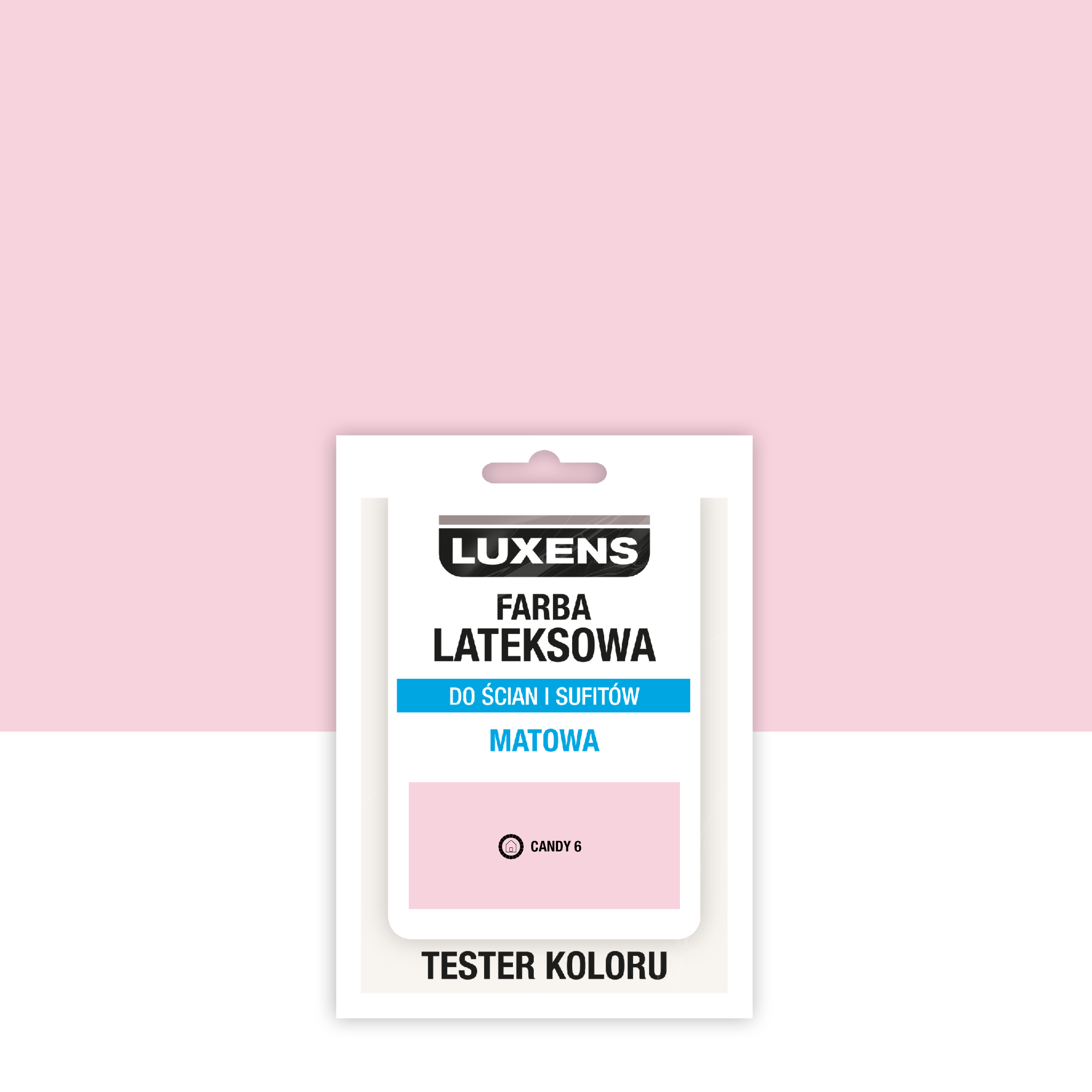 Tester farby lateksowej Luxens Candy 6 25 ml