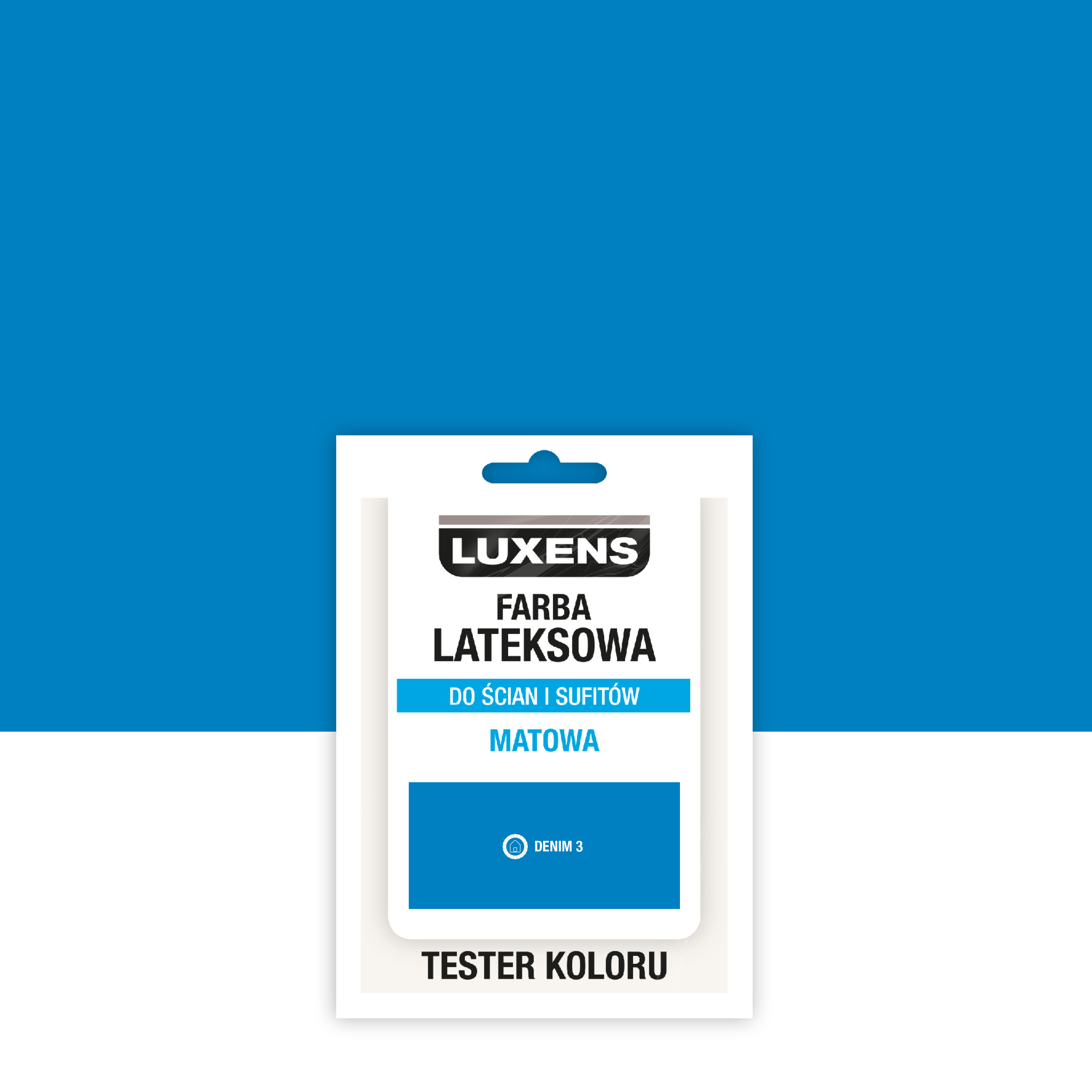 Tester farby lateksowej Luxens Denim 3 25 ml