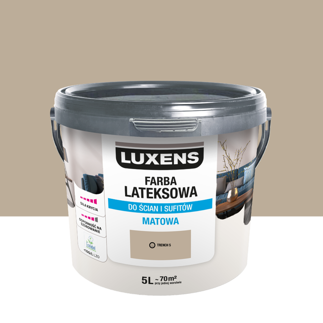 Farba lateksowa Luxens Trench 5 5 l 