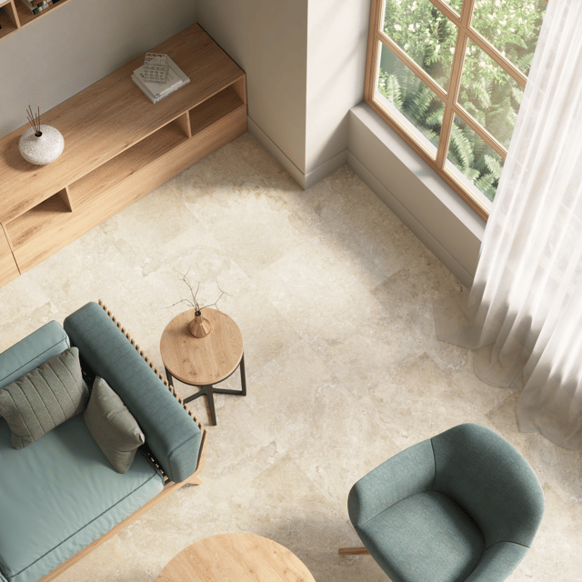 Dalle PVC clipsable intenso ARTENS Lakos effet pierre