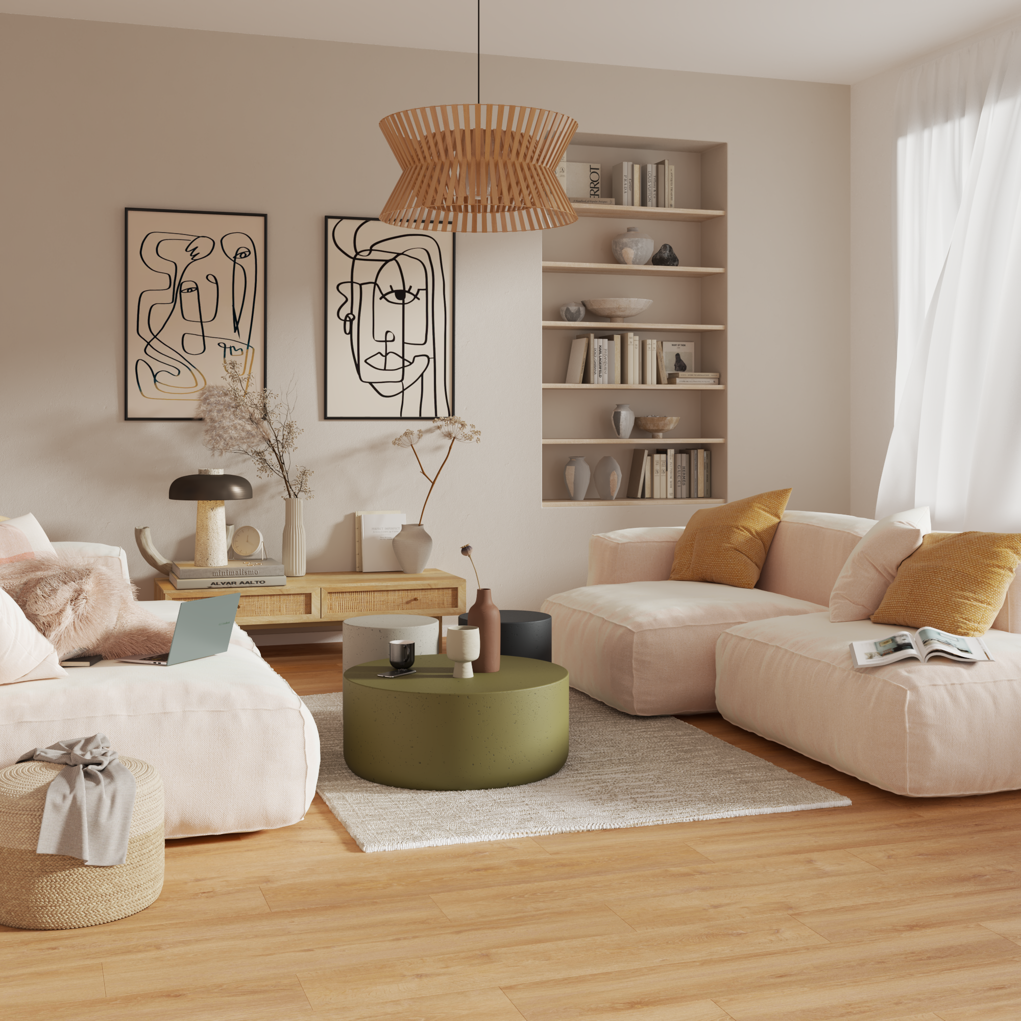 Lame PVC clipsable intenso ARTENS Robore bois naturel - 3