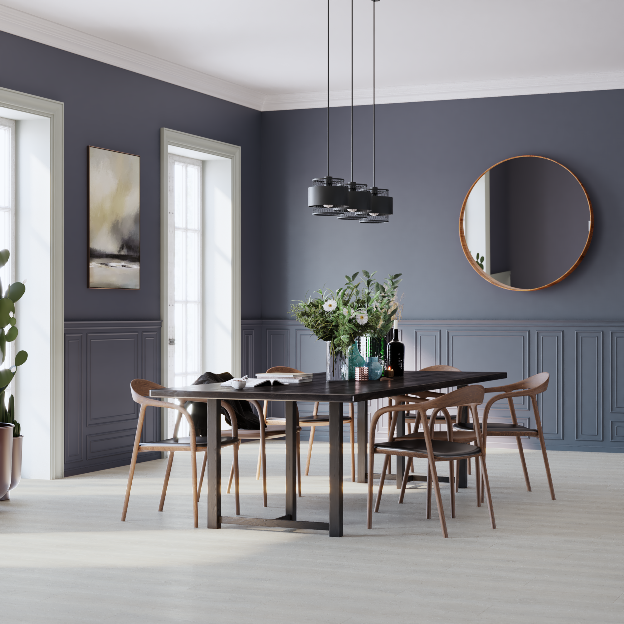 Lame PVC clipsable intenso ARTENS Nola bois gris - 4