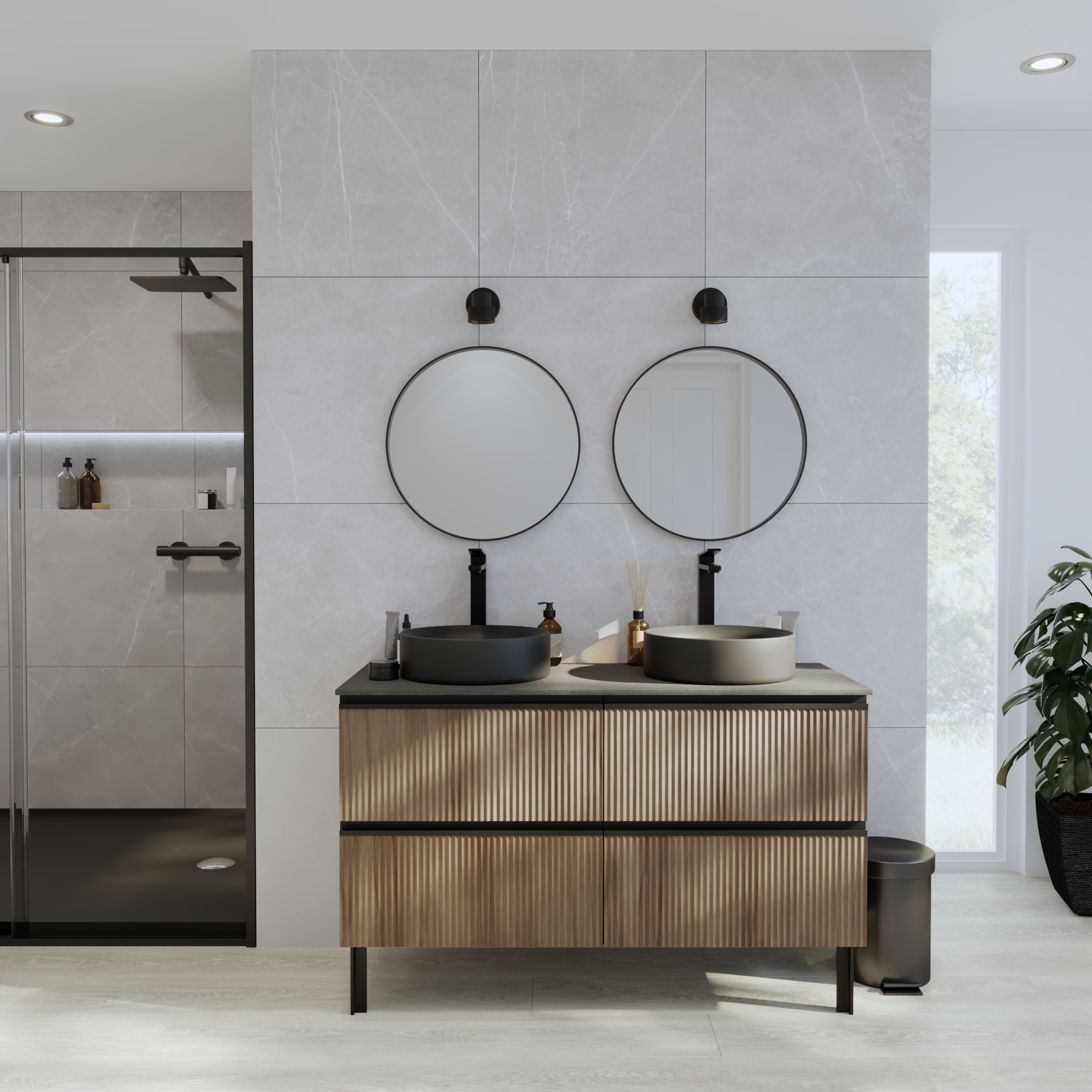 Lame PVC clipsable intenso ARTENS Nola bois gris - 3