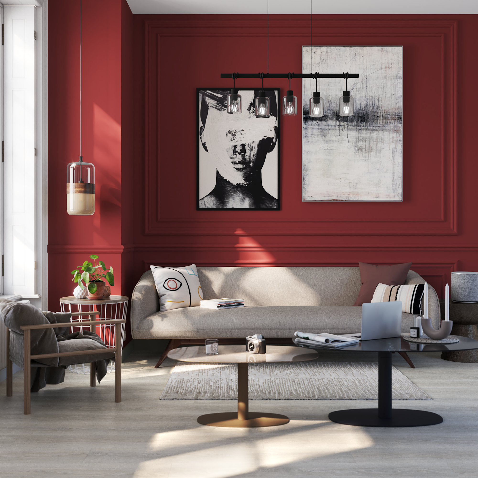 Lame PVC clipsable intenso ARTENS Nola bois gris - 2