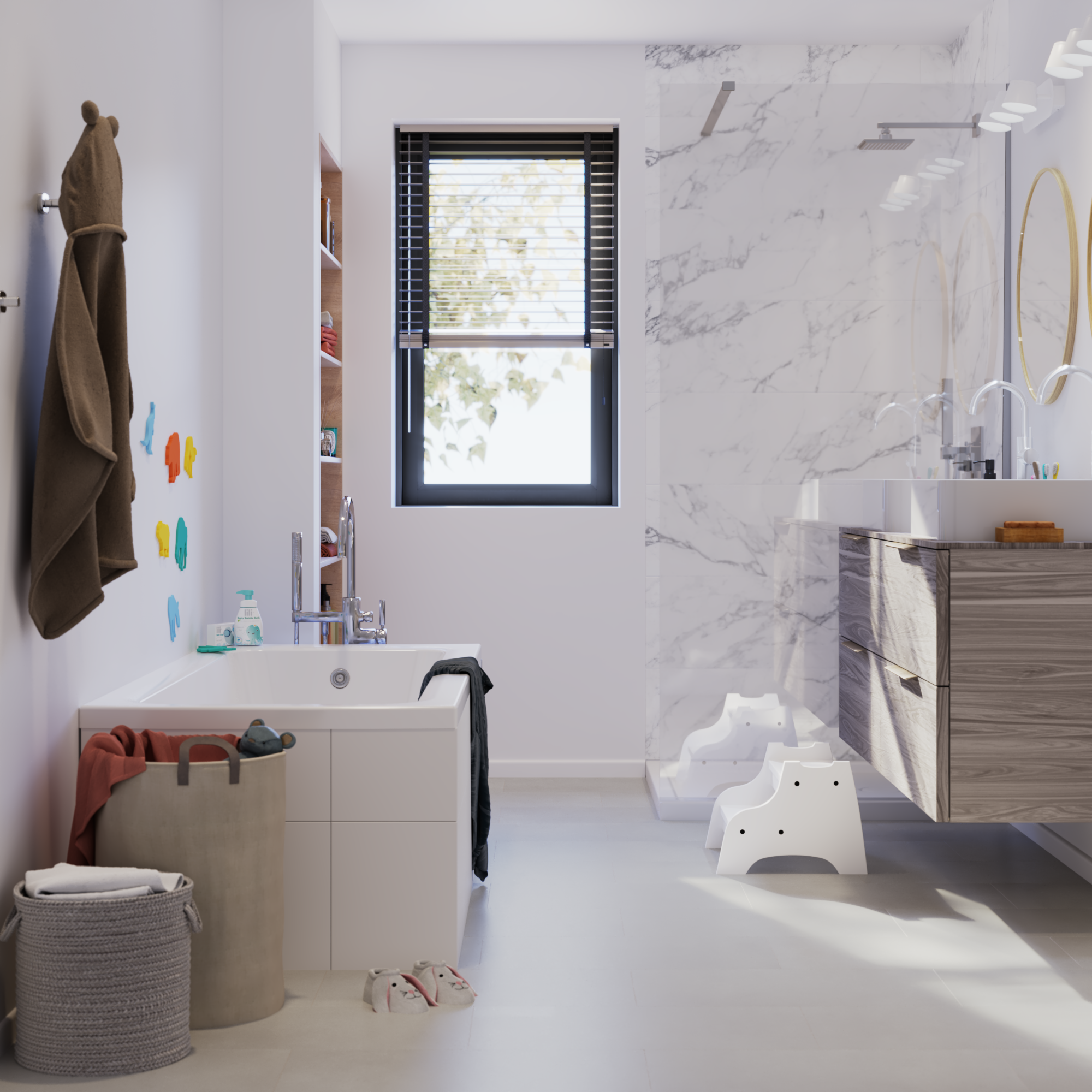 Dalle PVC clipsable Clyde effet ciment - 2