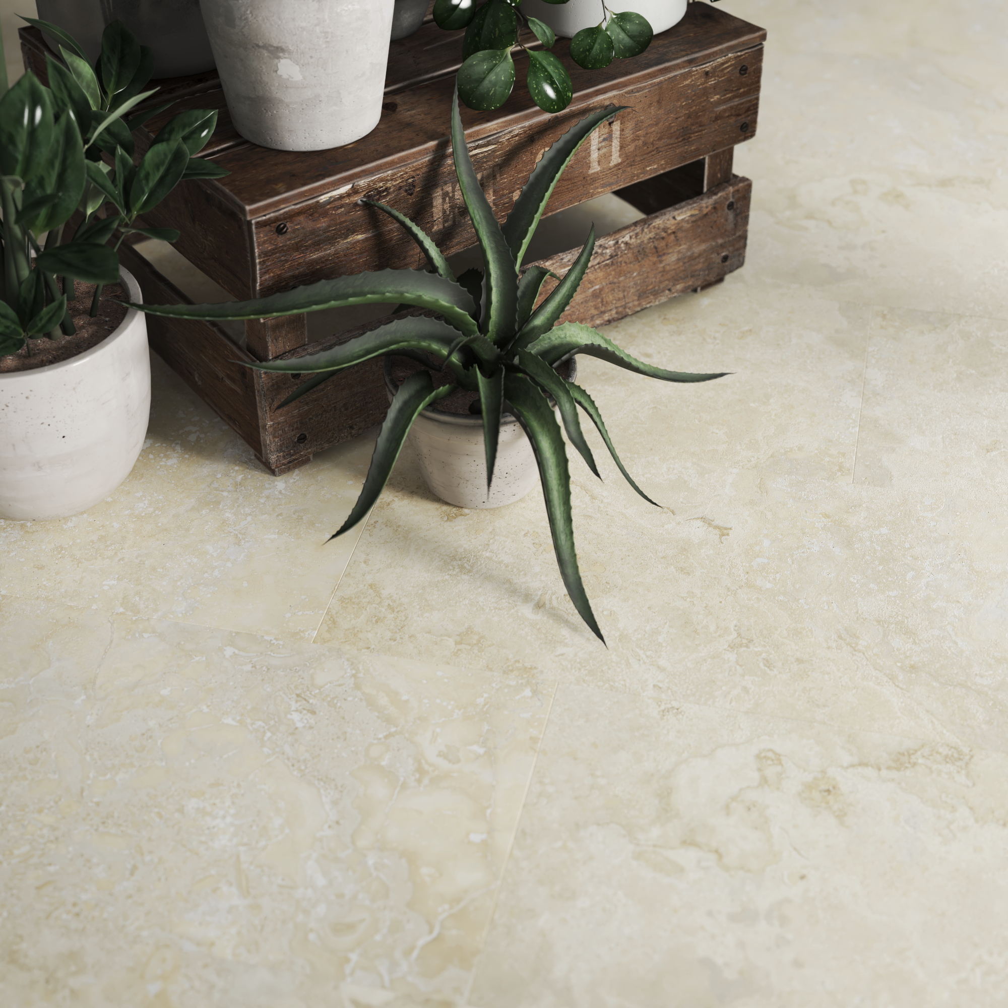 Amostra pavimento vinílico click flutuante Lakos forte 4 mm - 4