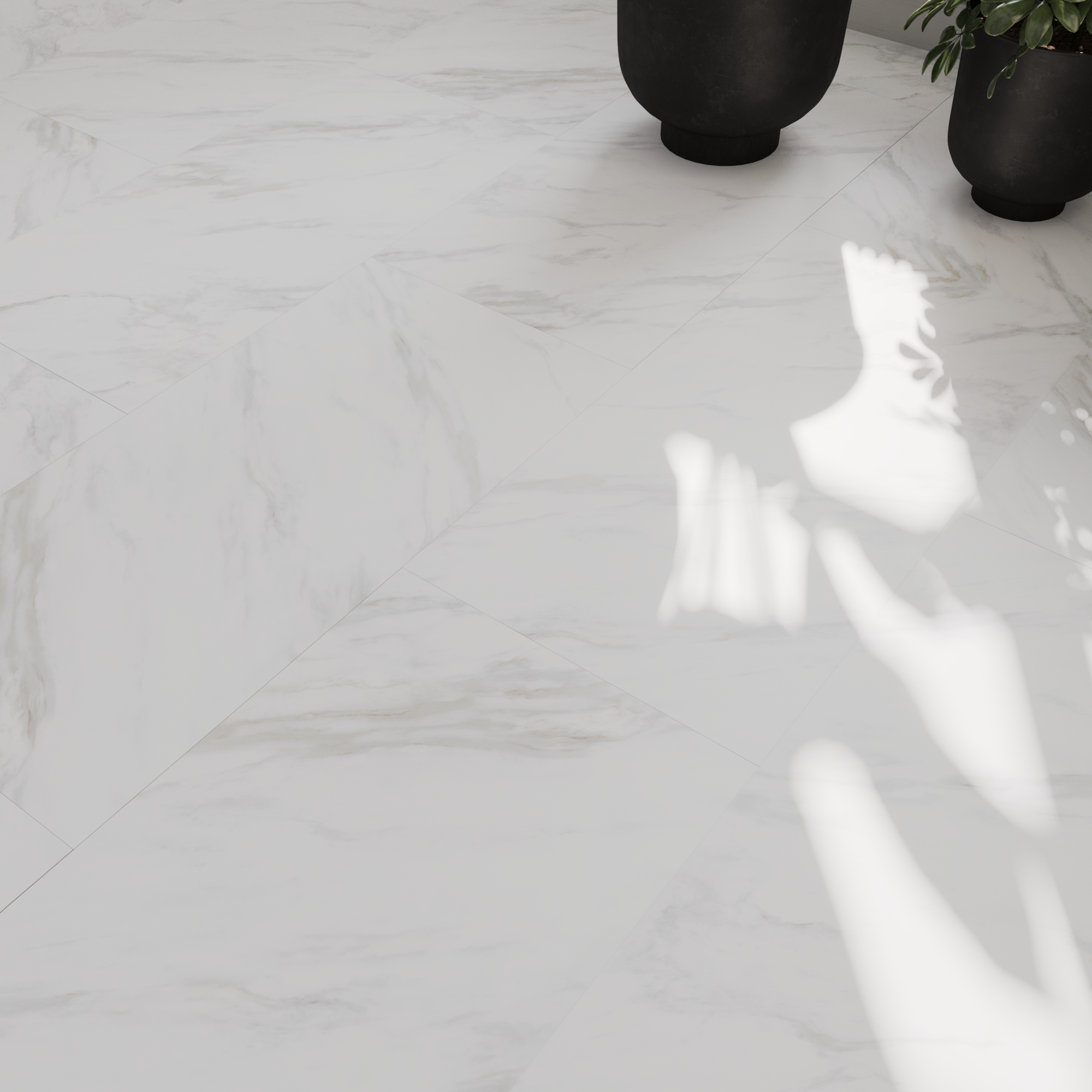 Dalle PVC clipsable medio ARTENS Muskwa 2 marbre - 4