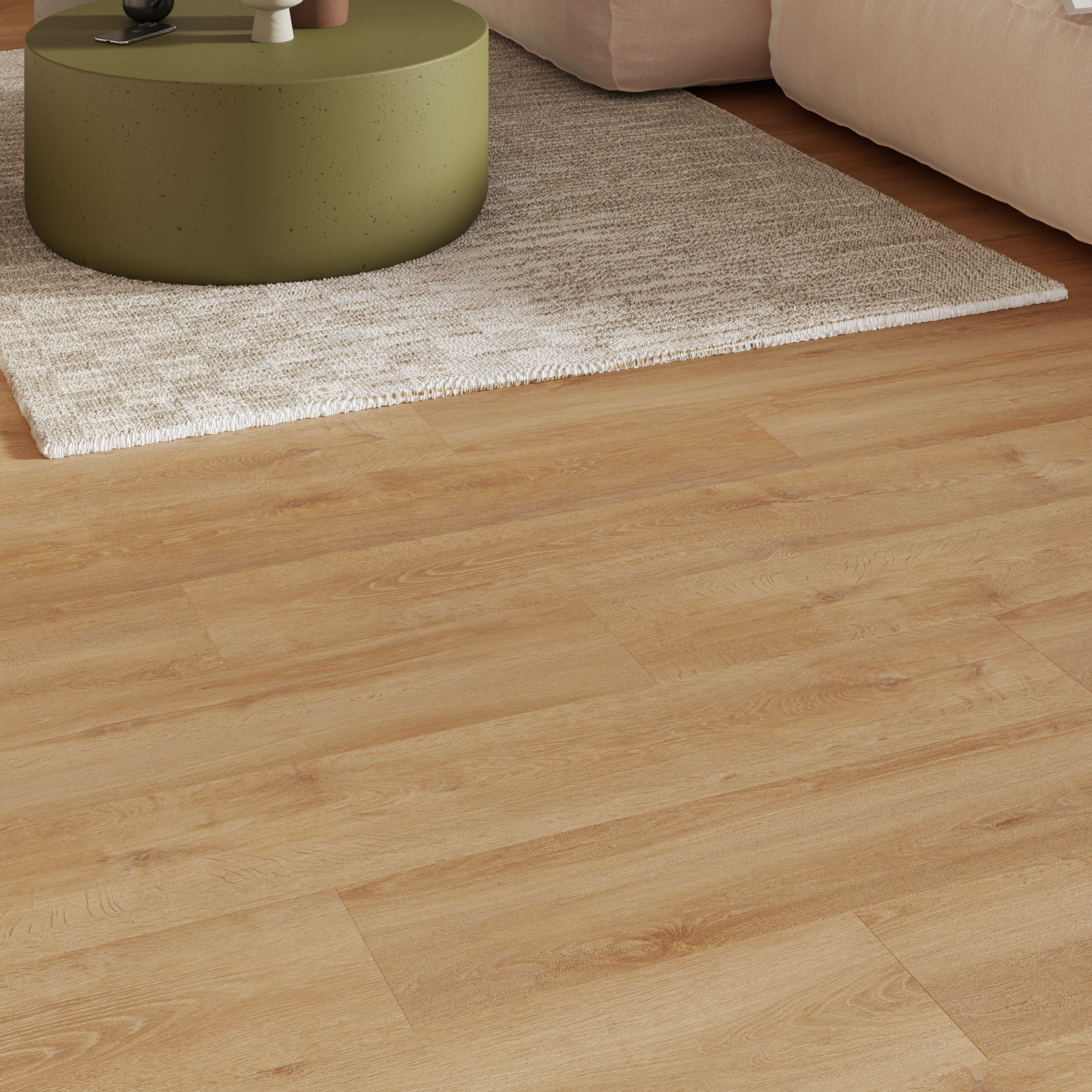 Lame PVC clipsable intenso ARTENS Robore bois naturel - 5