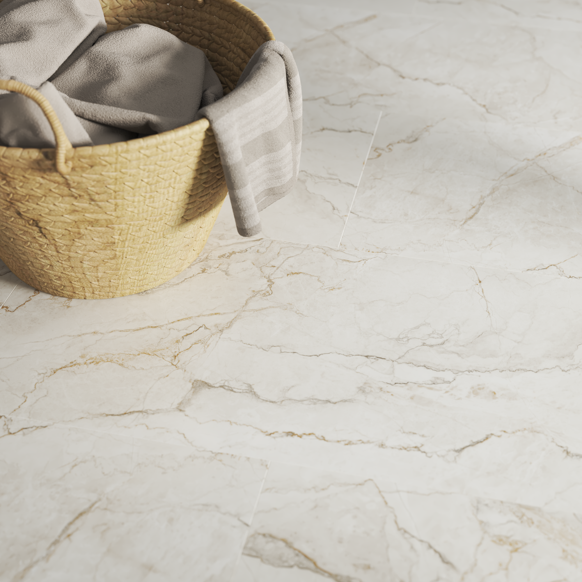 Pavimento vinílico SPC click flutuante Blush intenso extremo Artens 5,5 mm com base BL000 - 4