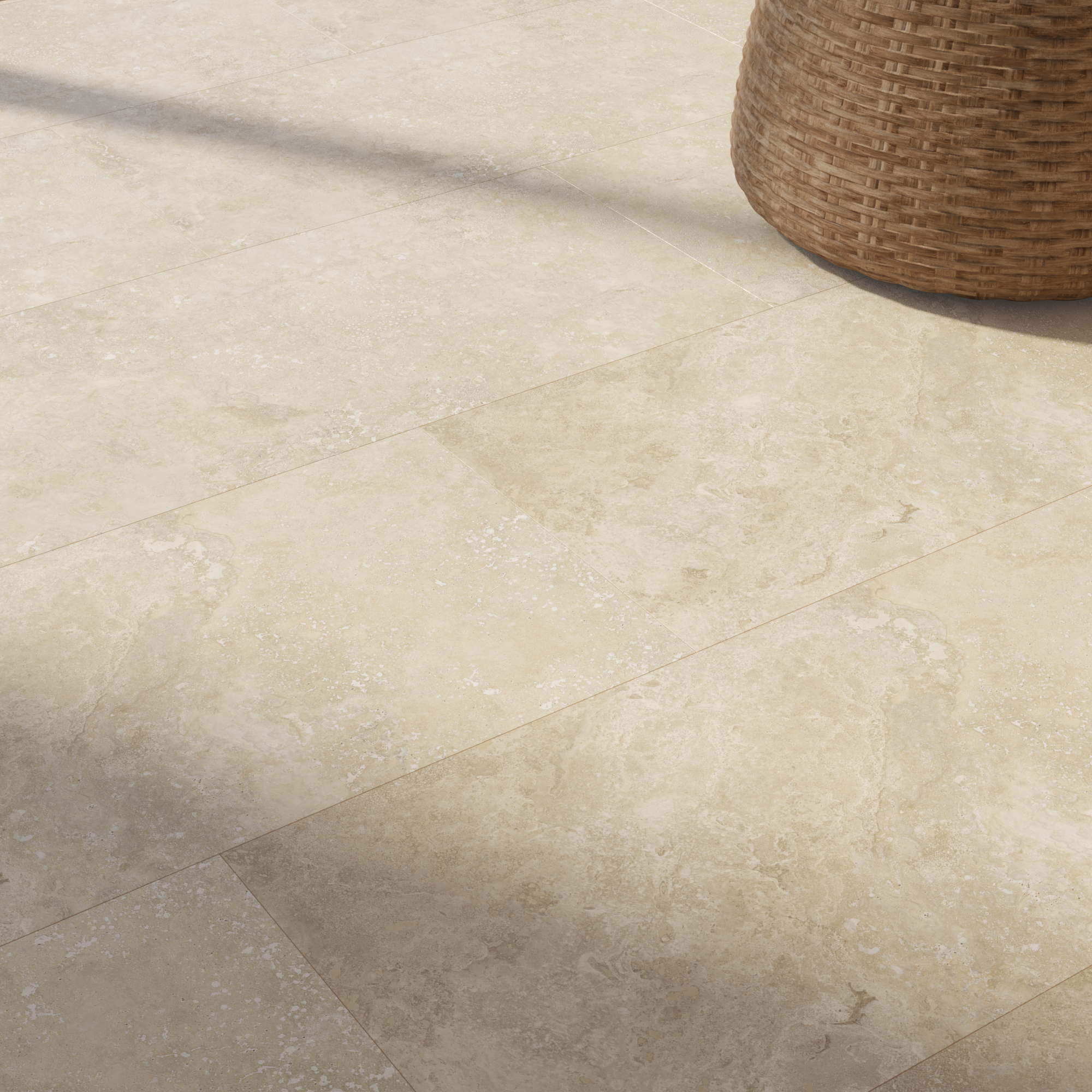 Pavimento SPC Lakos travertino Sp 4.5 mm ARTENS 1.67 m² - 6