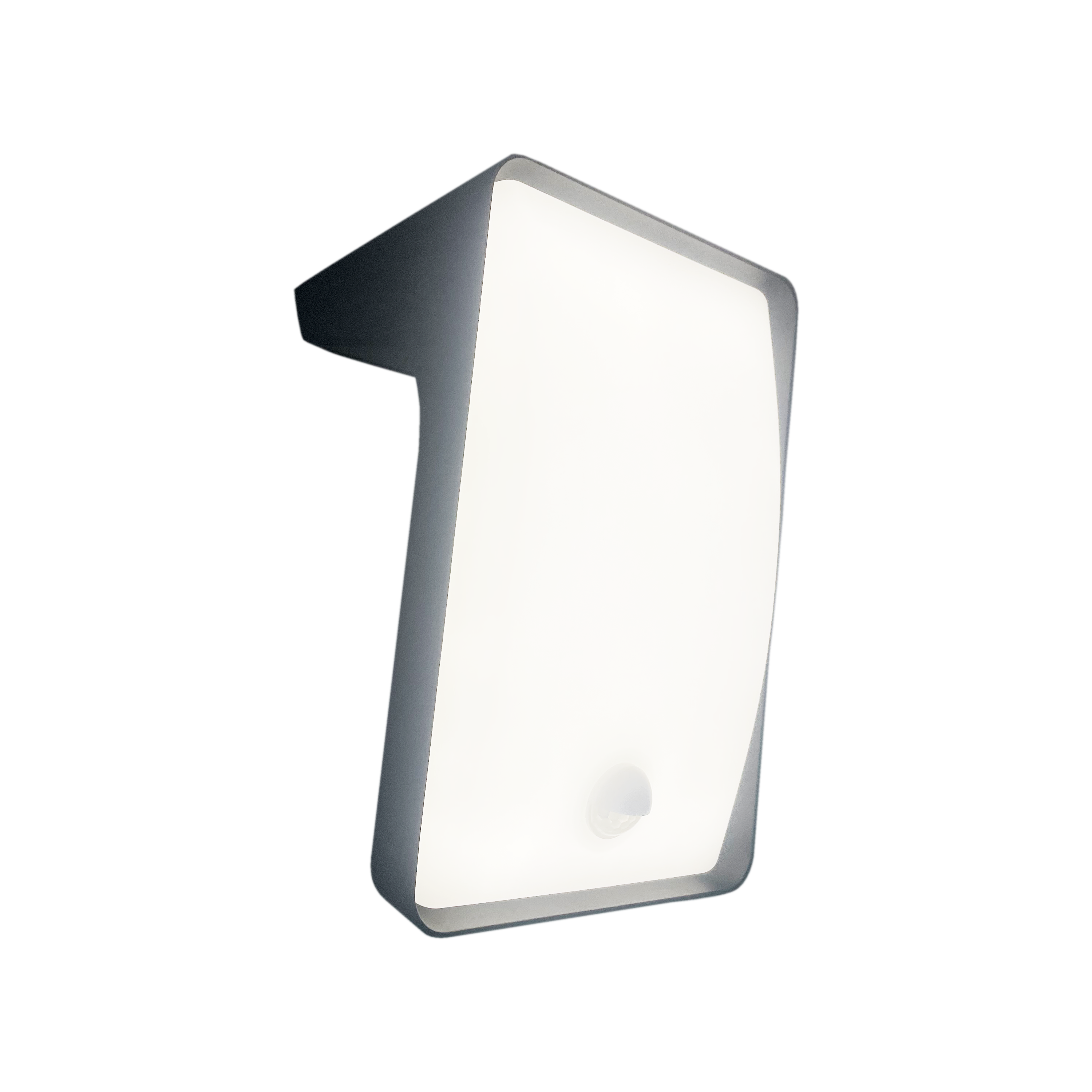 Candeeiro de parede solar 1200lm 4000k ip54 cinzento Inspire Ht-Algoa - 13