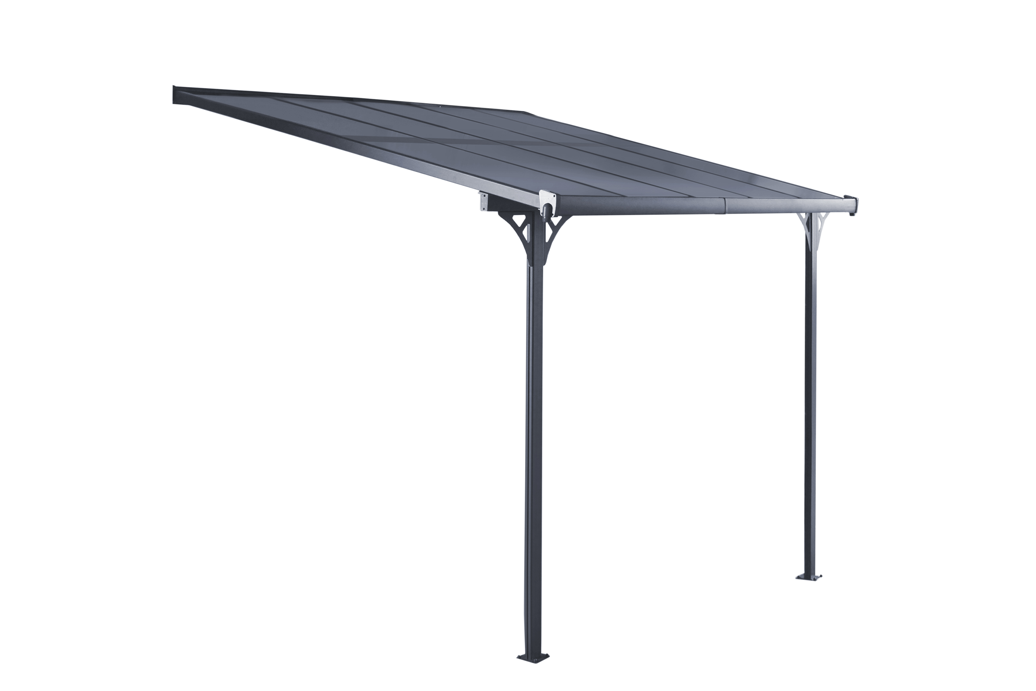 Marquesina de aluminio elliot 313x254x260 cm