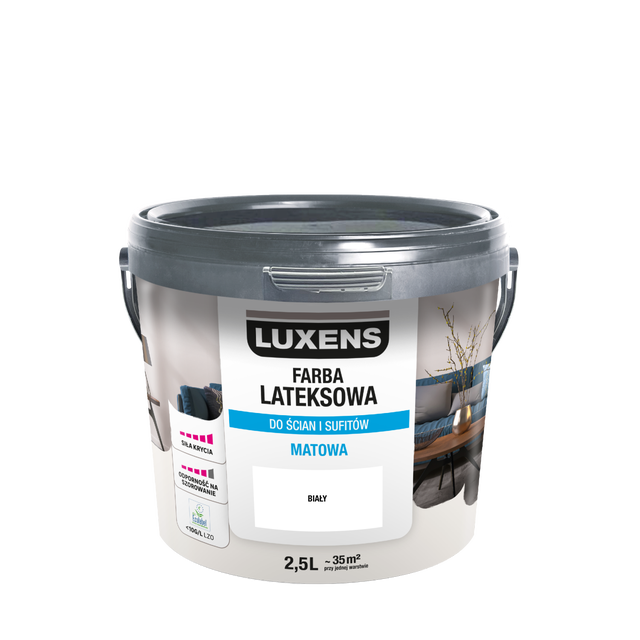 Farba lateksowa Luxens White 2.5 l 