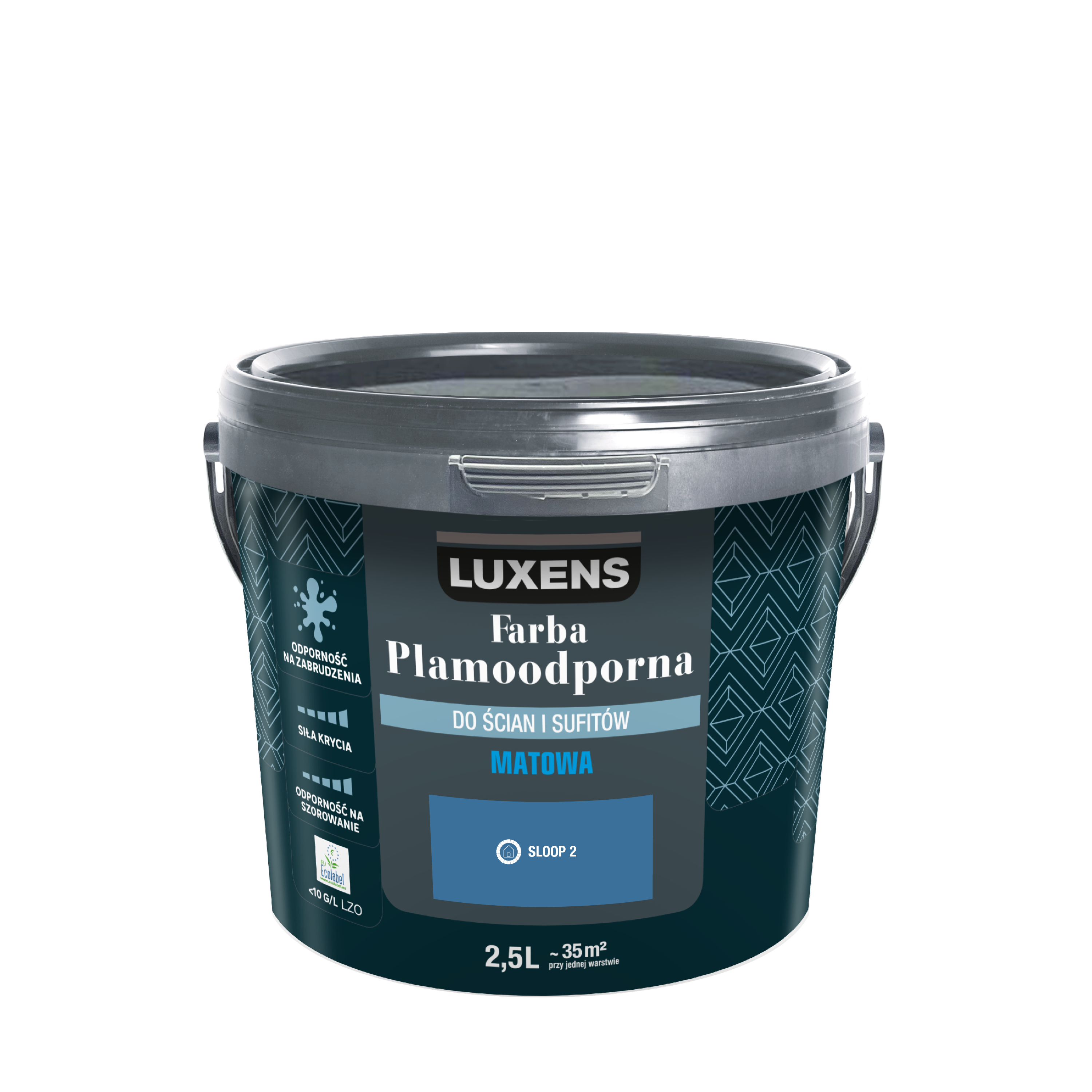 Farba Luxens Plamoodporna Sloop 2 2.5 l - 5