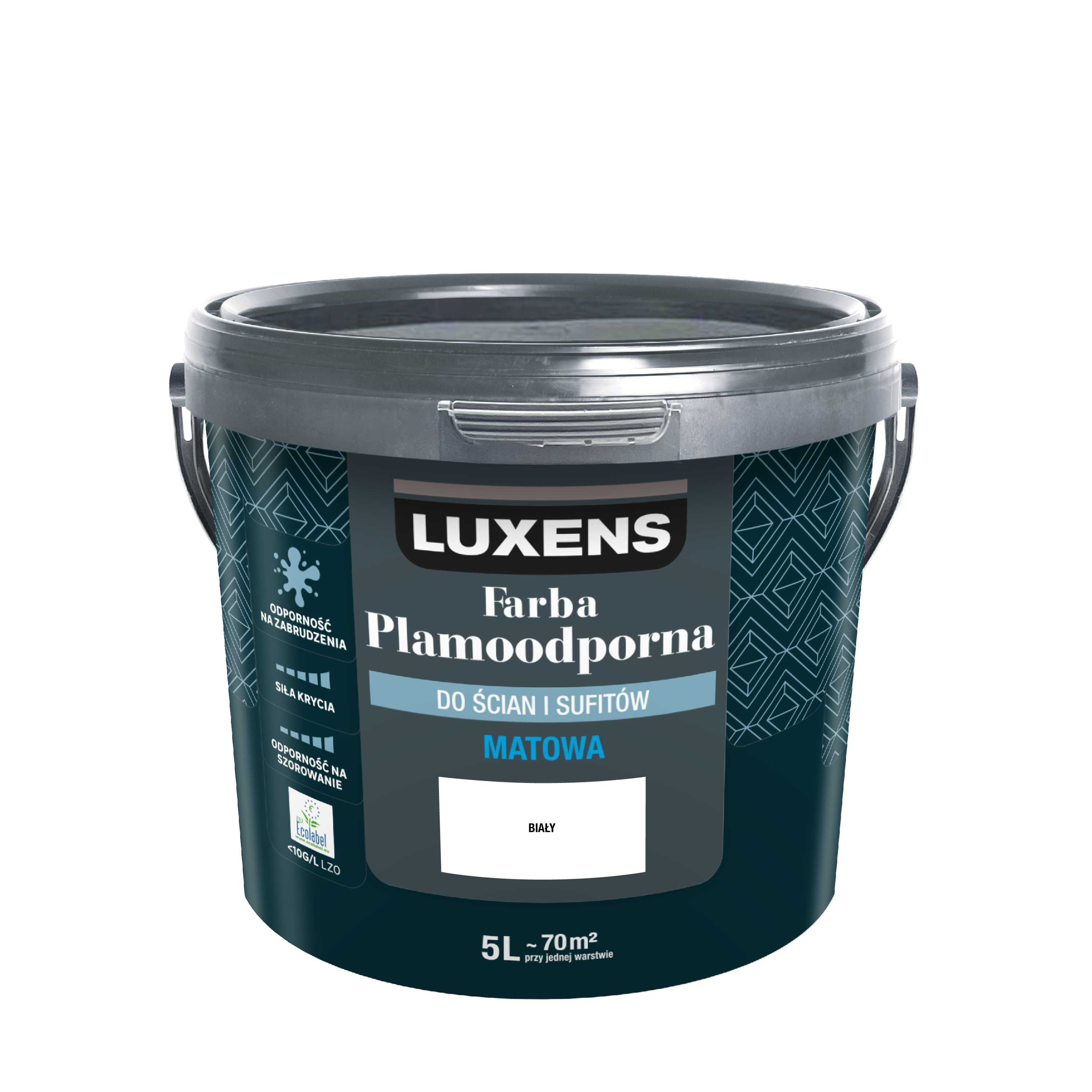 Farba Luxens Plamoodporna White 5 l