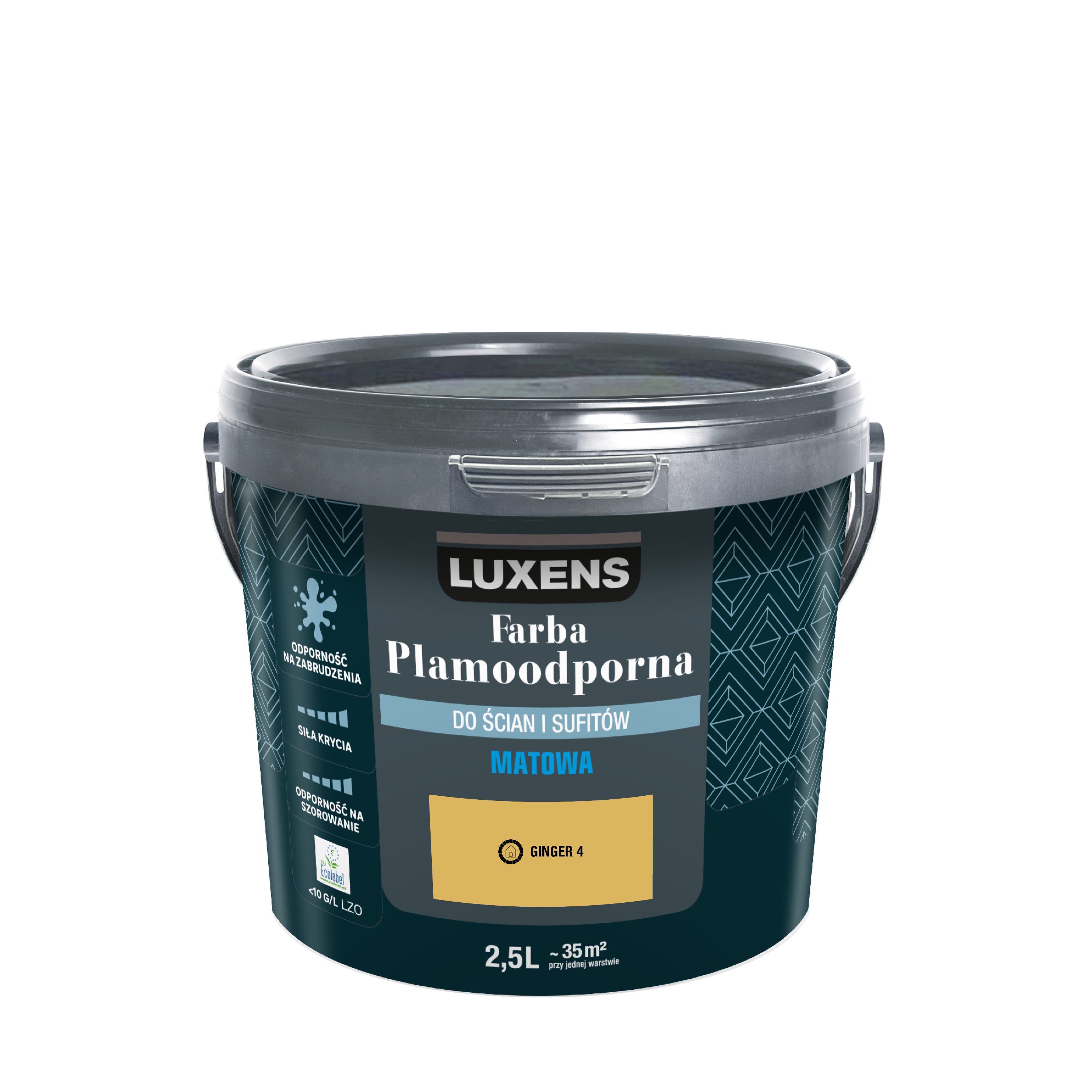 Farba Luxens Plamoodporna Ginger 4 2.5 l - 17