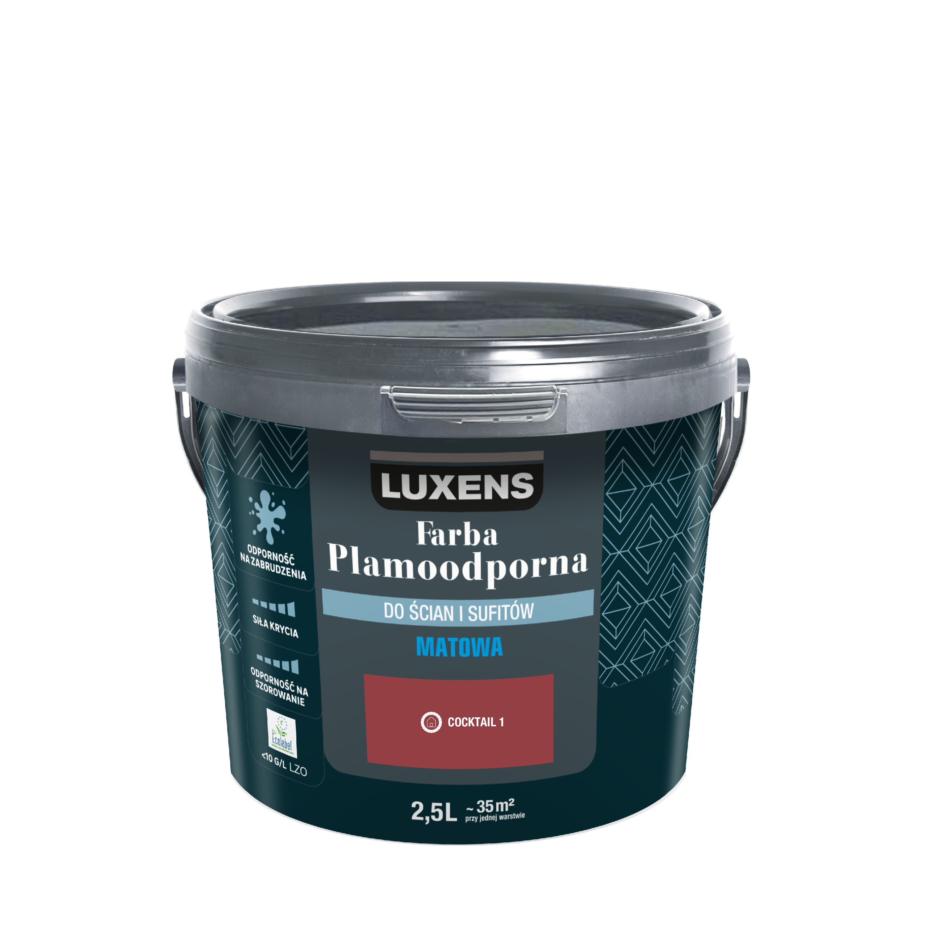Farba Luxens Plamoodporna Cocktail 1 2.5 l - 25