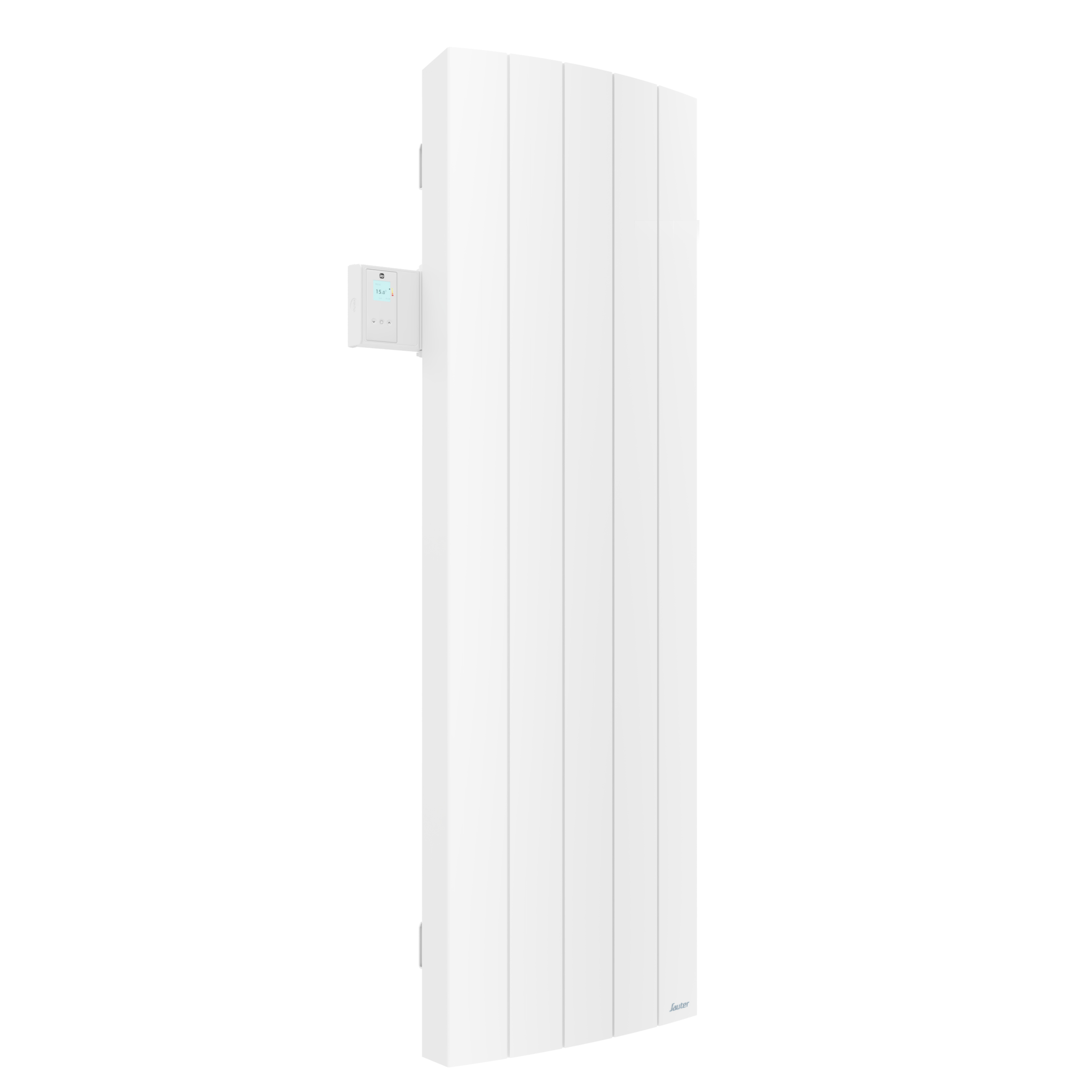 Radiateur électrique connecté à inertie fluide 1000W SAUTER Ipala vertical blanc - 5