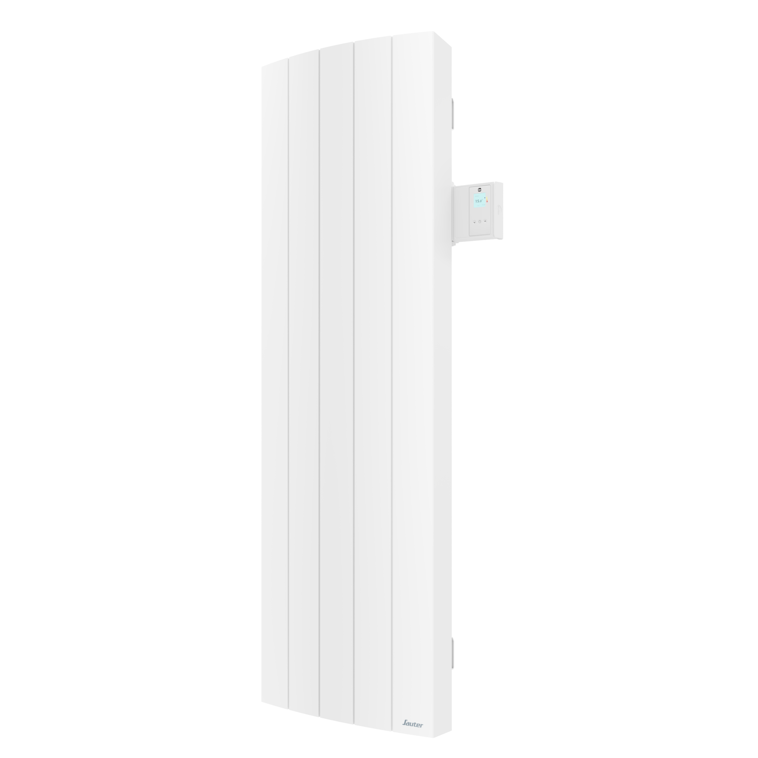 Radiateur électrique connecté à inertie fluide 1000W SAUTER Ipala vertical blanc - 6