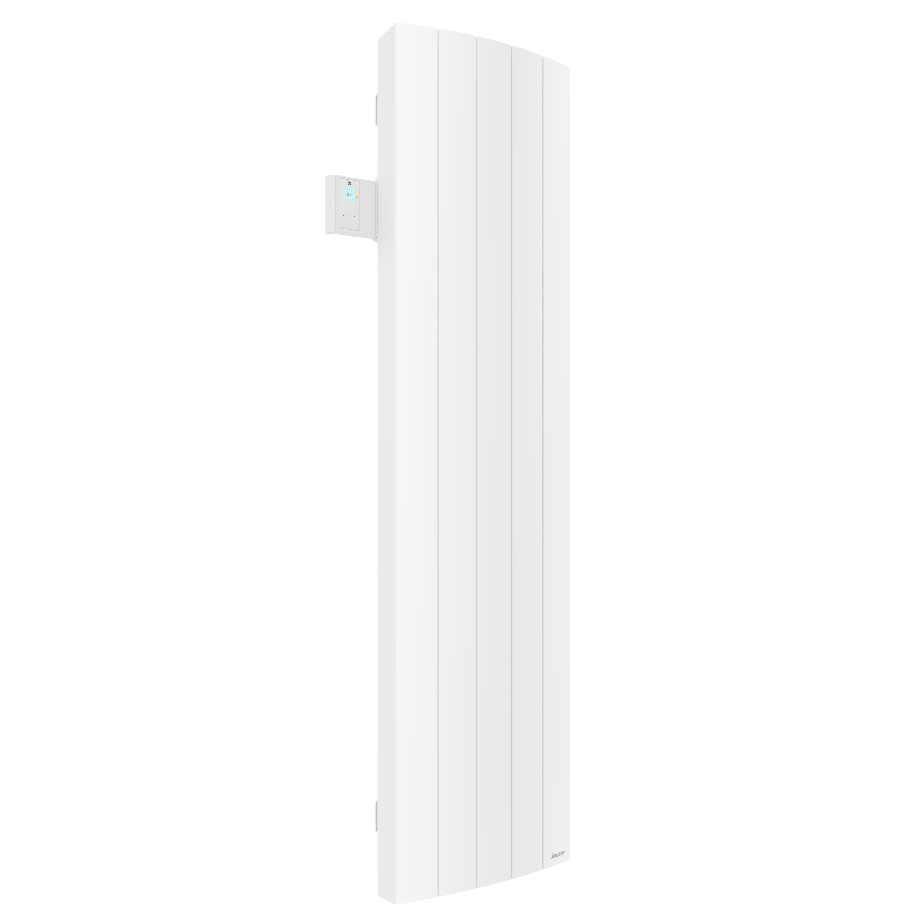 Radiateur électrique connecté à inertie fluide 1500W SAUTER Ipala vertical blanc - 5