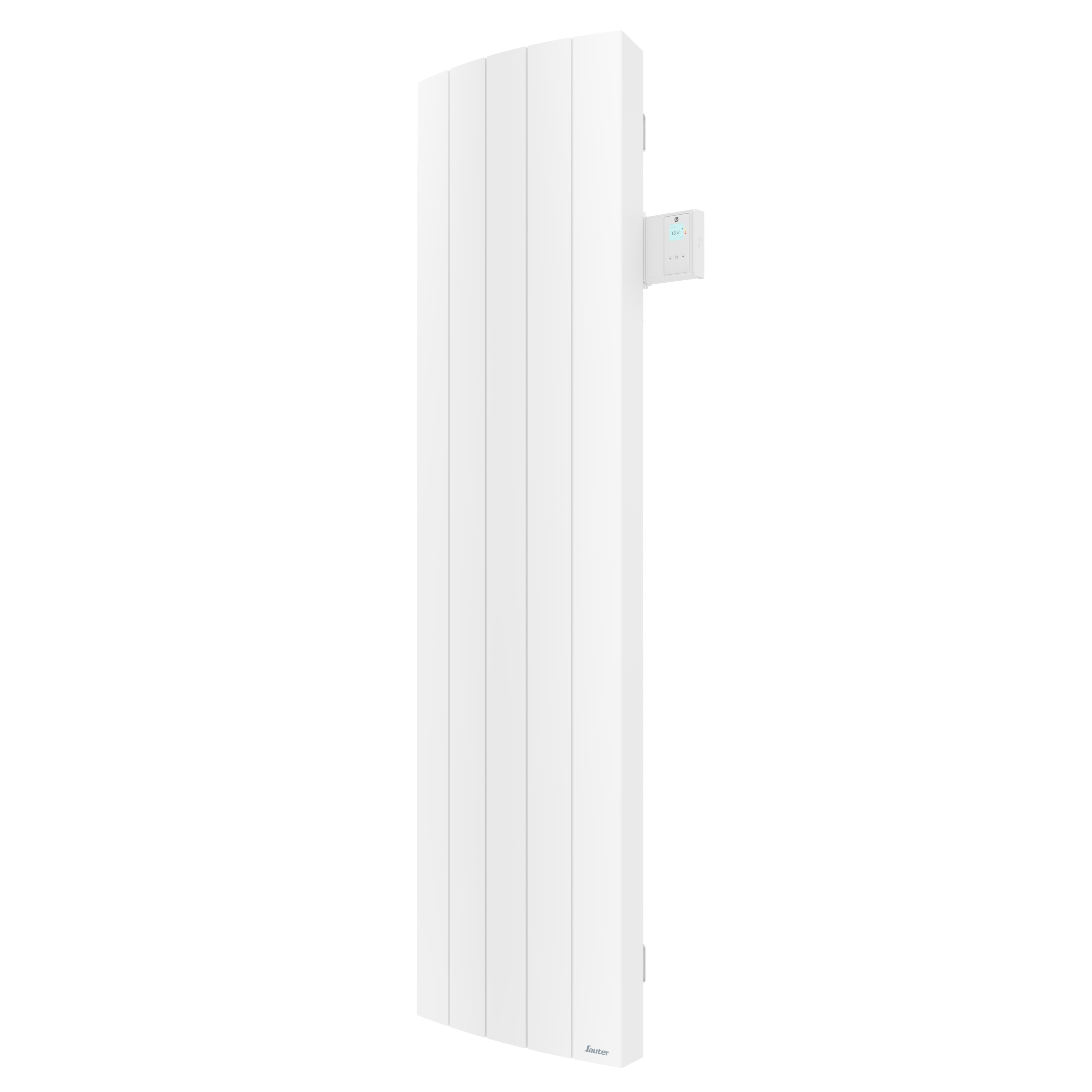Radiateur électrique connecté à inertie fluide 1500W SAUTER Ipala vertical blanc - 6