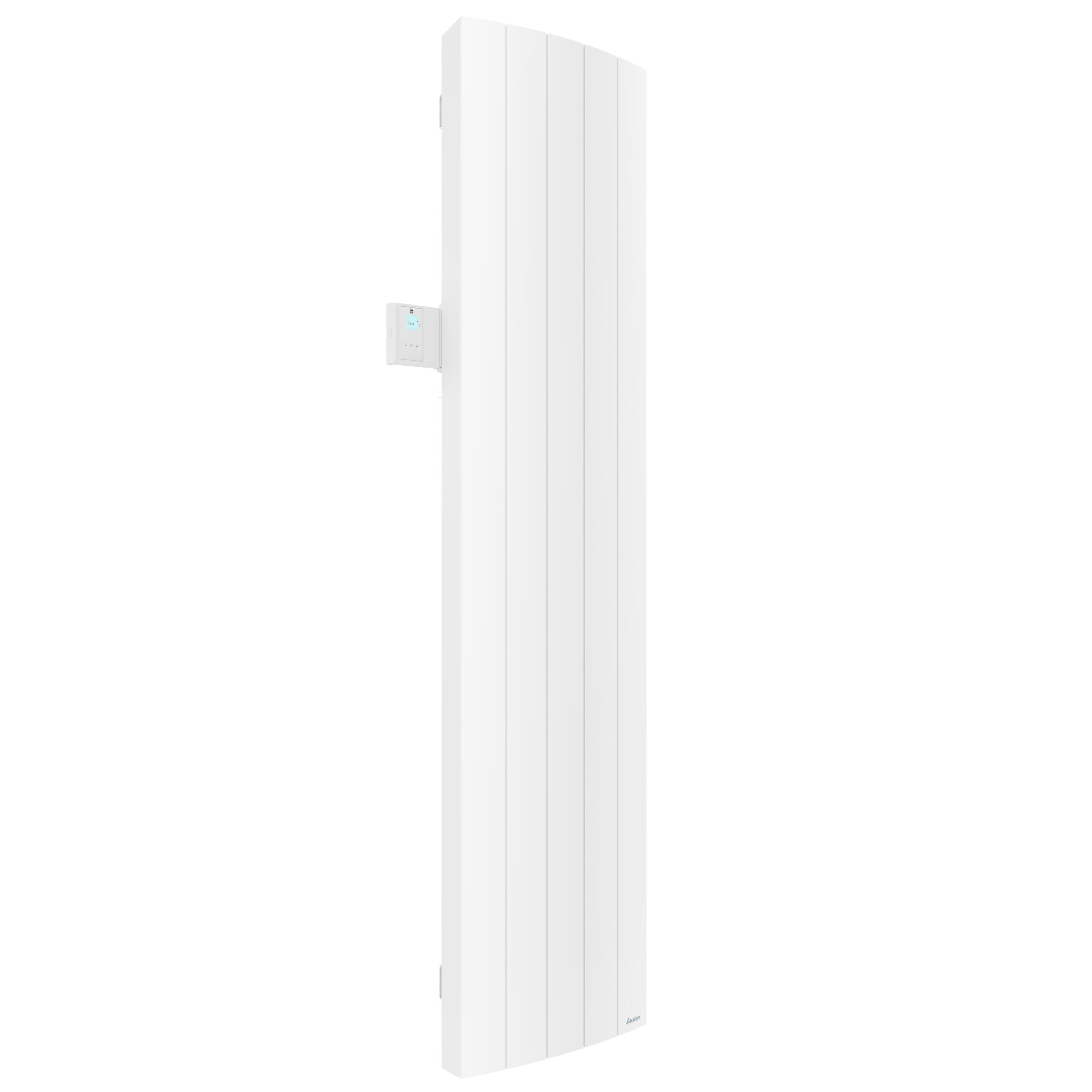 Radiateur électrique connecté à inertie fluide 1800W SAUTER Ipala vertical blanc - 5