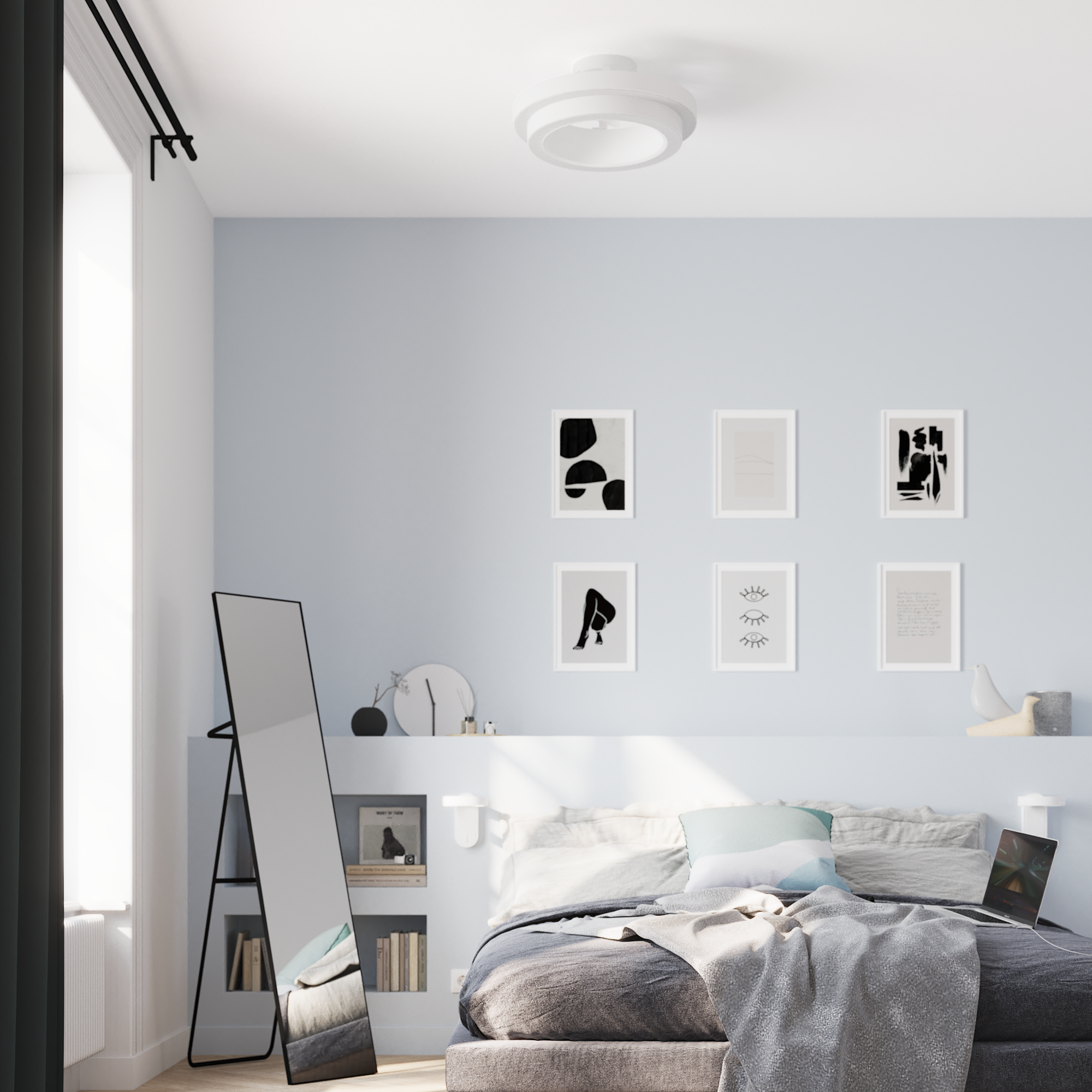 Kinkiet Ginto biały 400 lm LED Inspire - 12