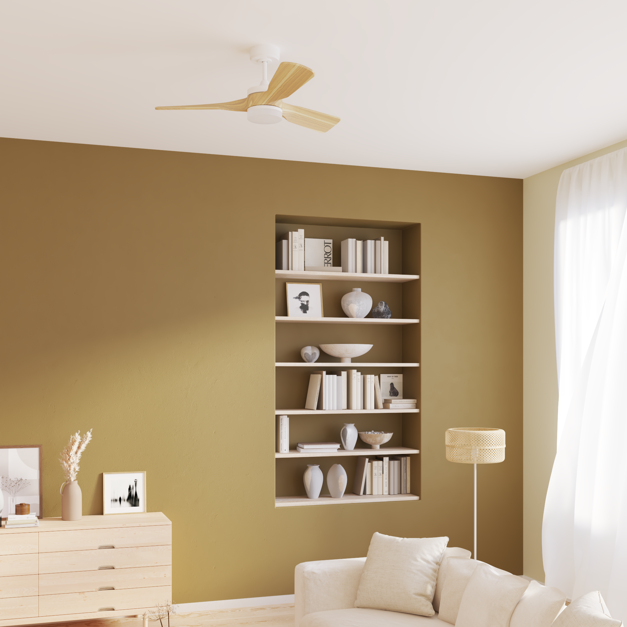 Specchio EXOTIC tondo in acciaio naturale Ø 60 cm INSPIRE - 17