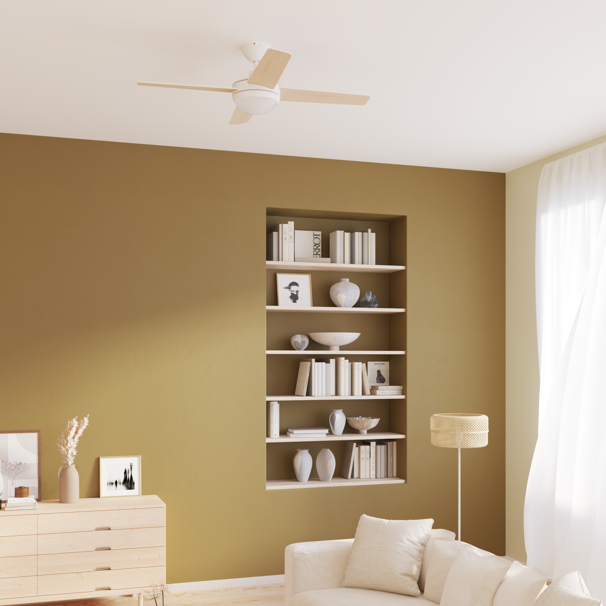 Specchio EXOTIC tondo in acciaio naturale Ø 60 cm INSPIRE - 14