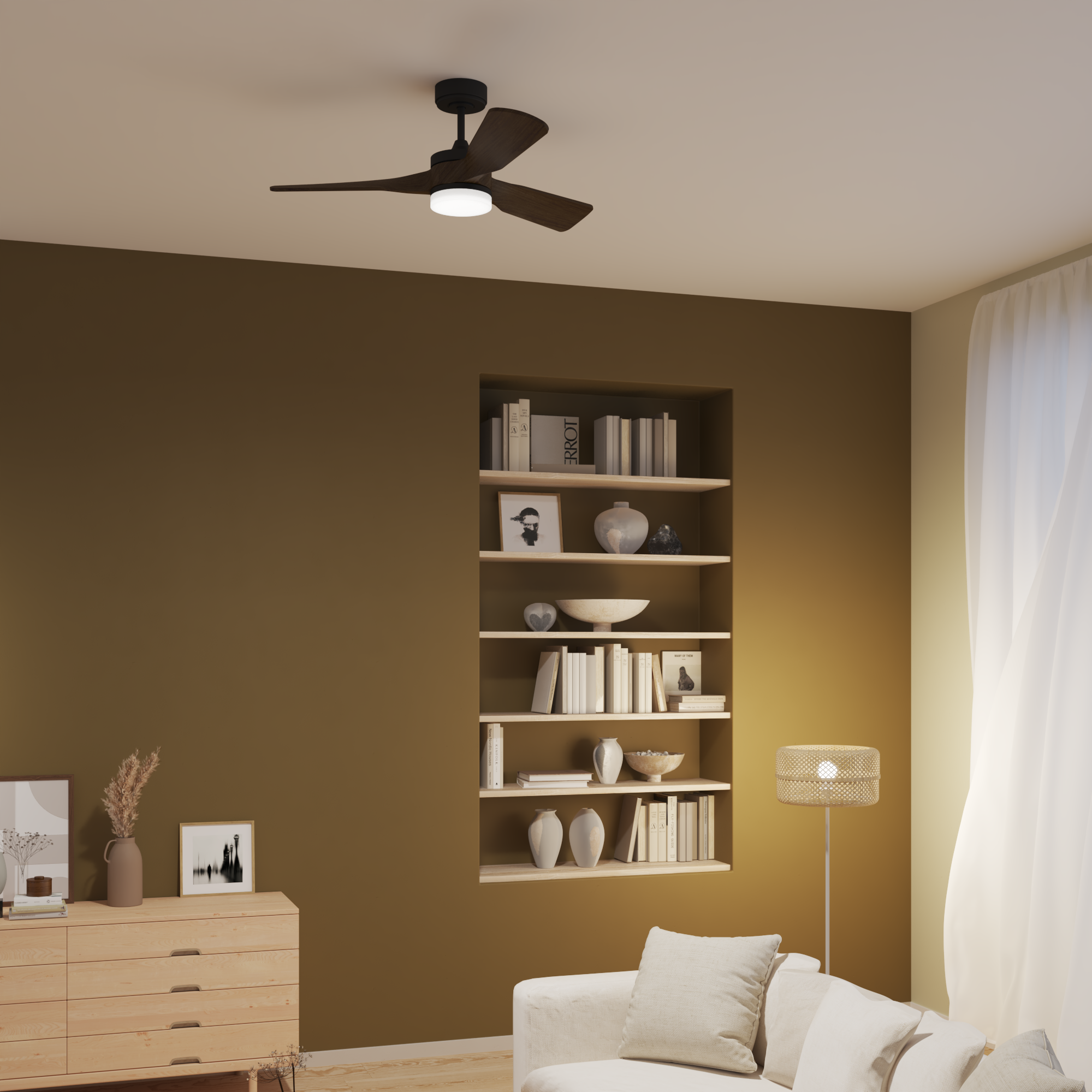 Specchio EXOTIC tondo in acciaio naturale Ø 60 cm INSPIRE - 13