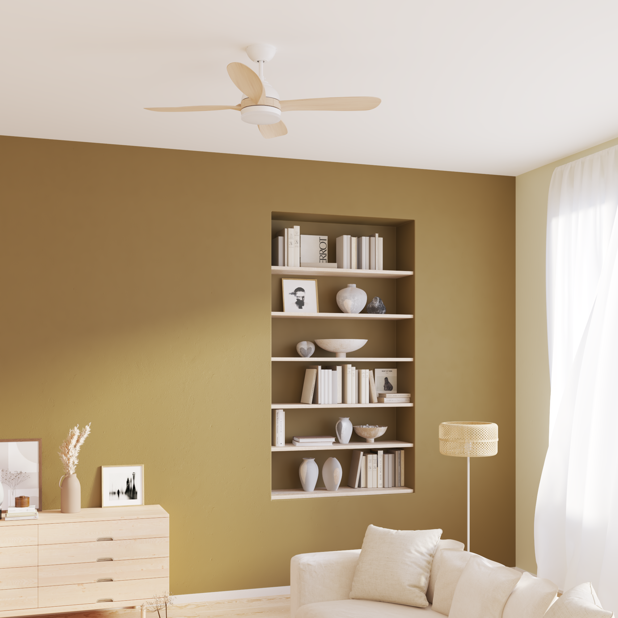 Specchio EXOTIC tondo in acciaio naturale Ø 60 cm INSPIRE - 12