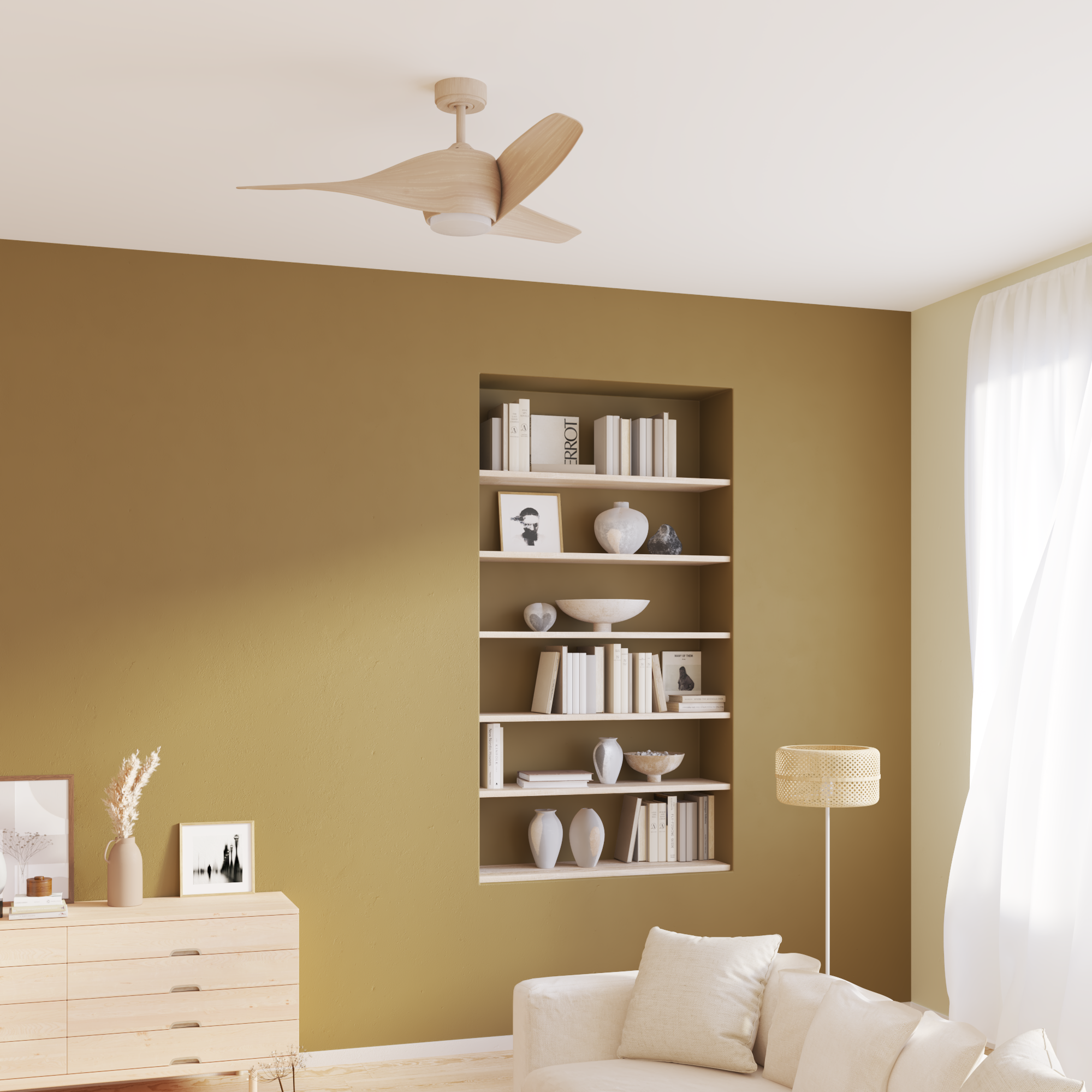 Specchio EXOTIC tondo in acciaio naturale Ø 60 cm INSPIRE - 8