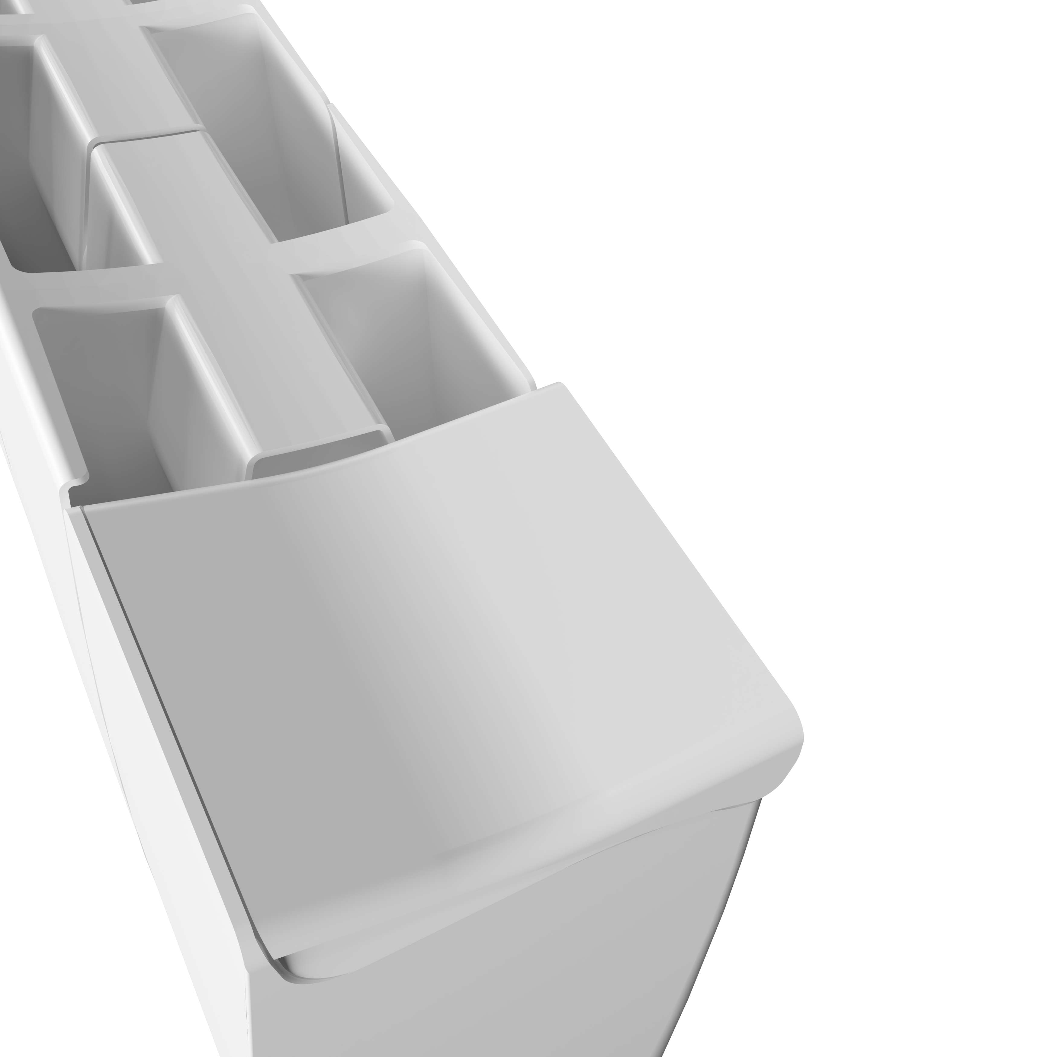 Radiateur électrique connecté à inertie fluide 1500W SAUTER Ipala horizontal - 4