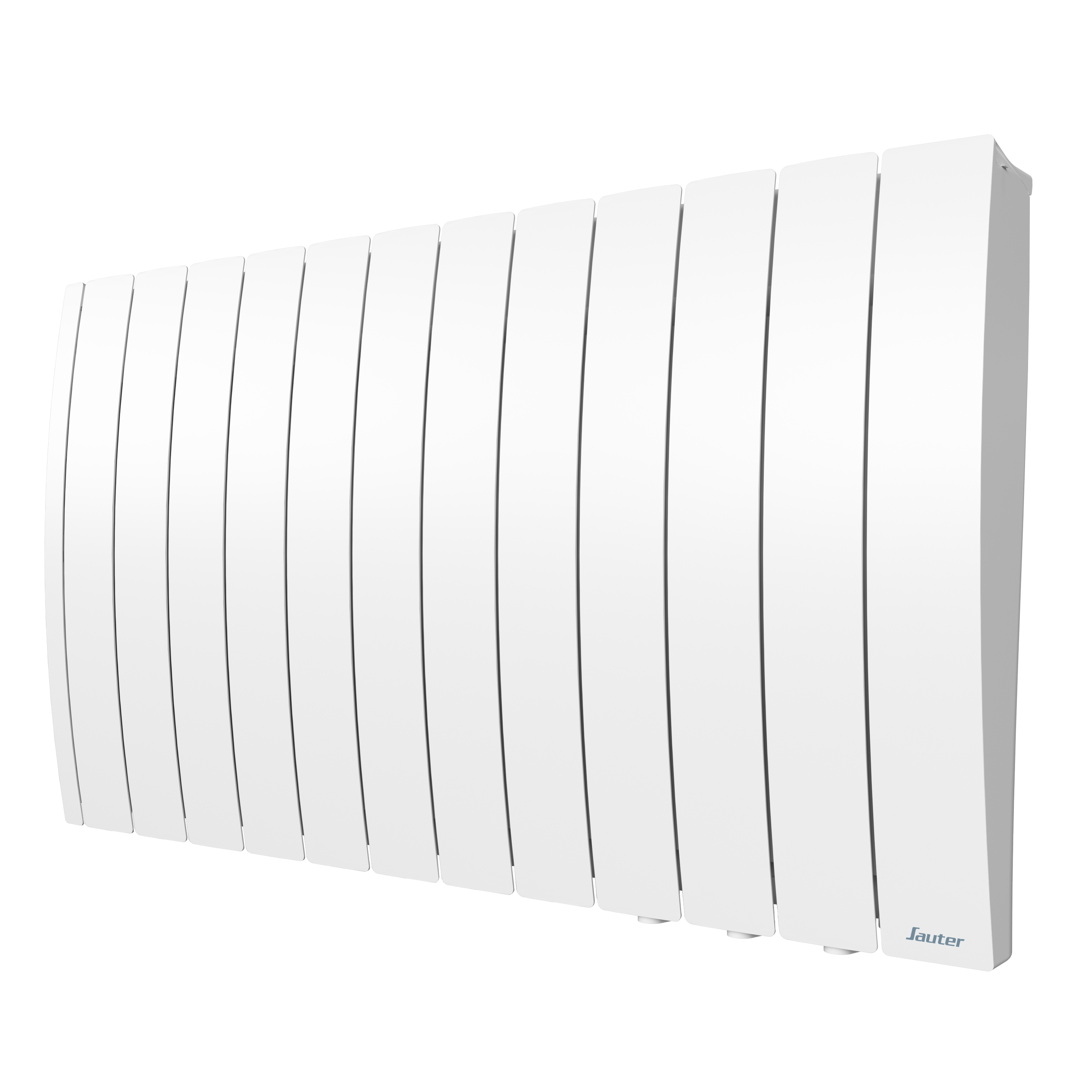 Radiateur électrique connecté inertie fluide 2000W SAUTER Ipala horizontal blanc - 7