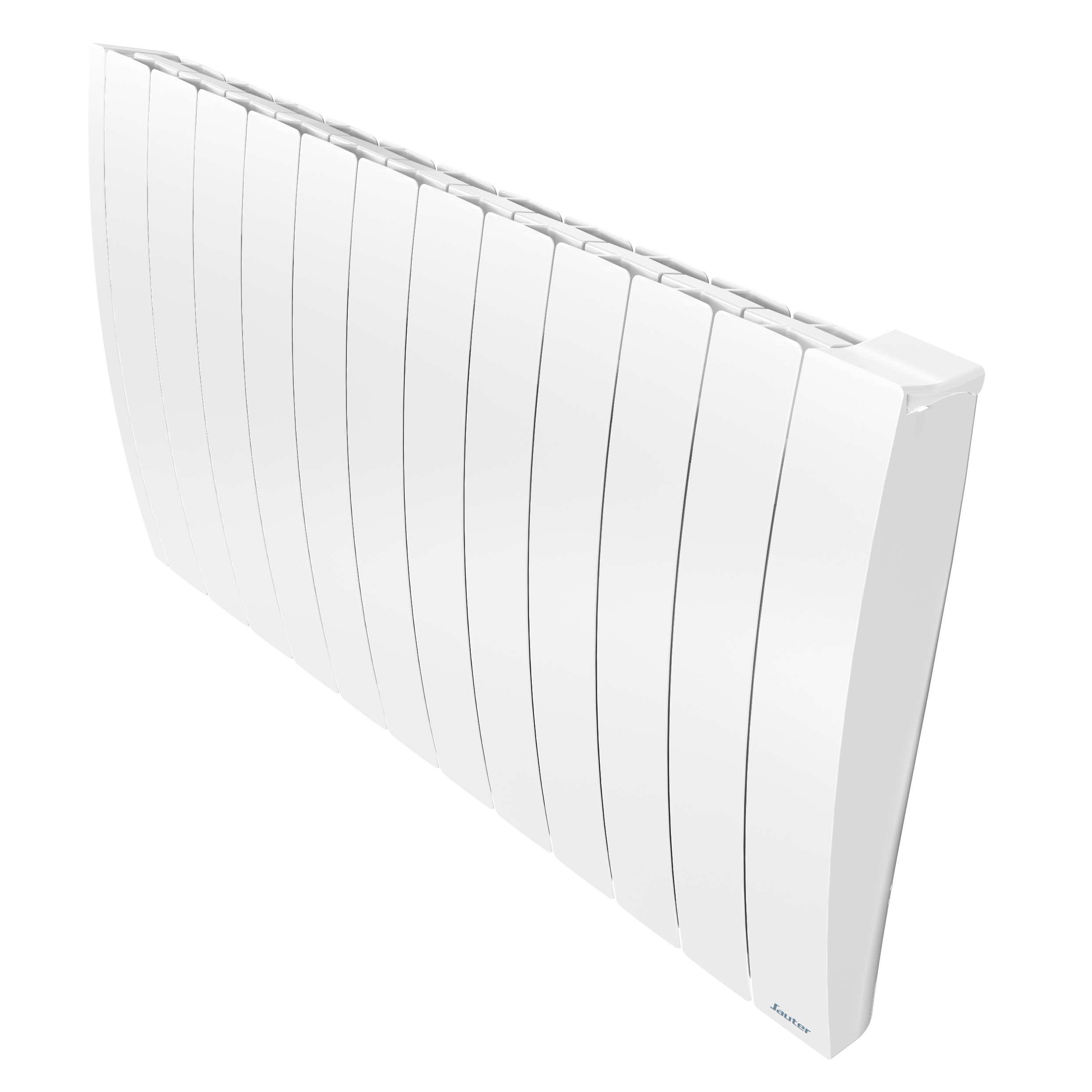 Radiateur électrique connecté inertie fluide 2000W SAUTER Ipala horizontal blanc - 5