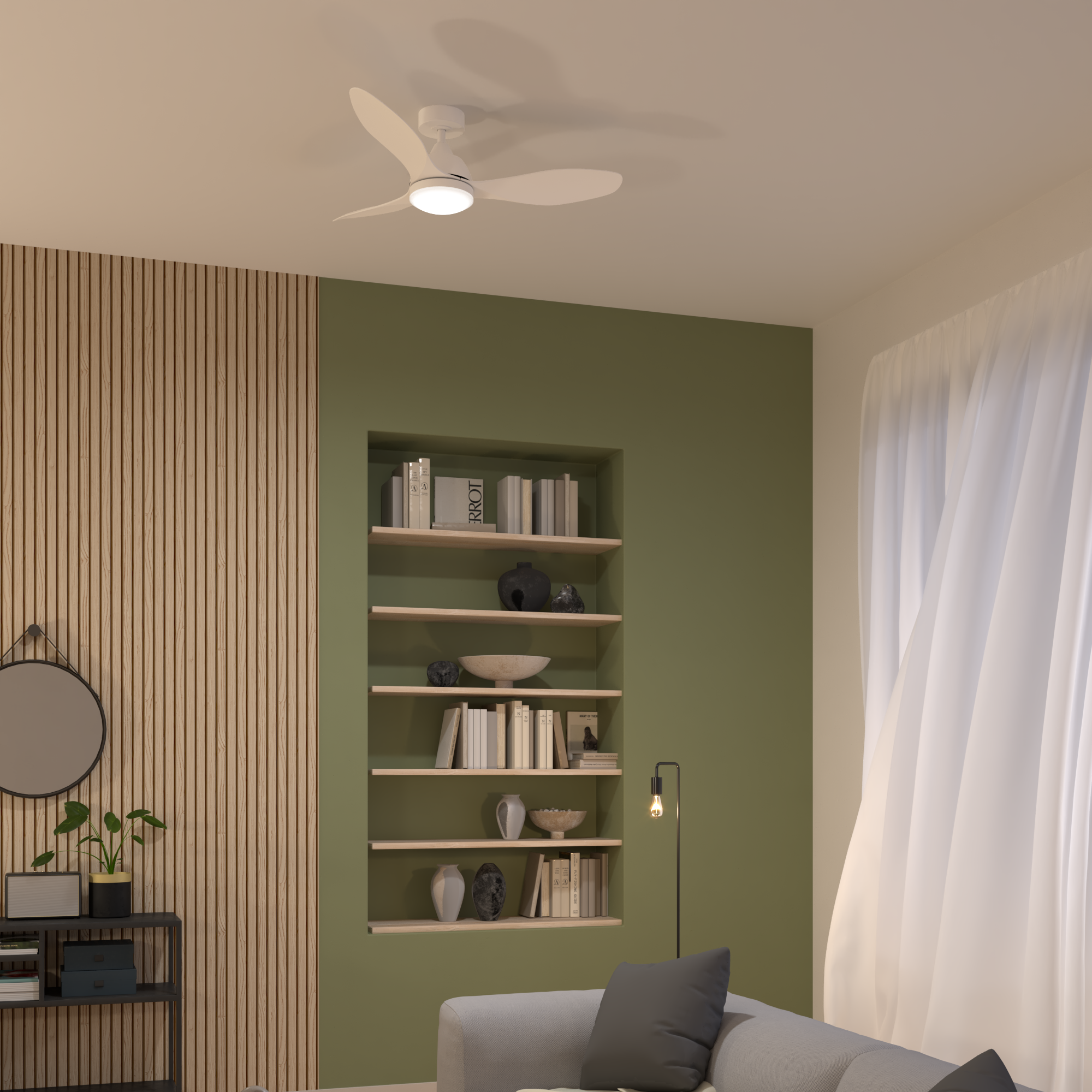 Lampa podłogowa Lina czarna E27 Inspire - 2