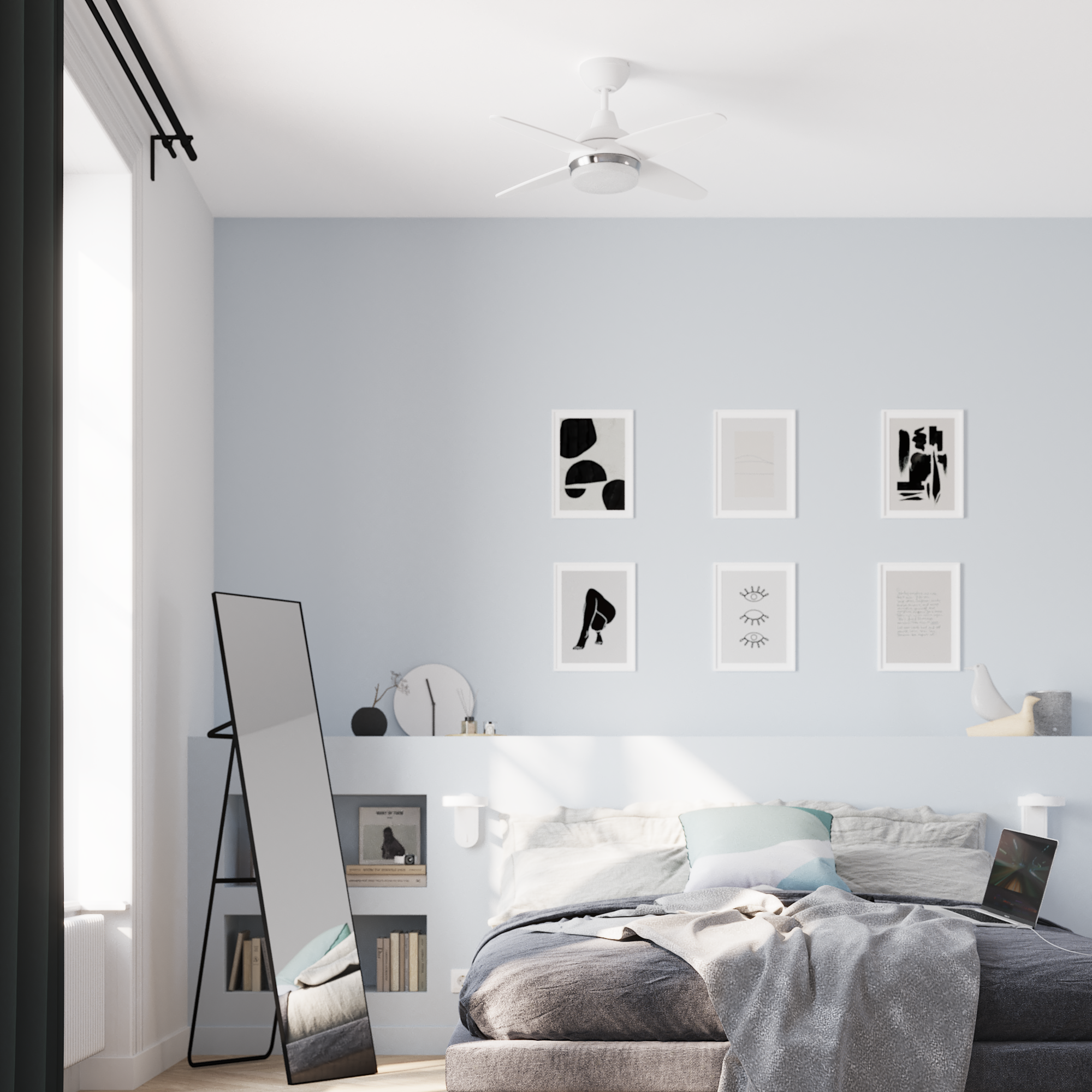 Kinkiet Ginto biały 400 lm LED Inspire - 9