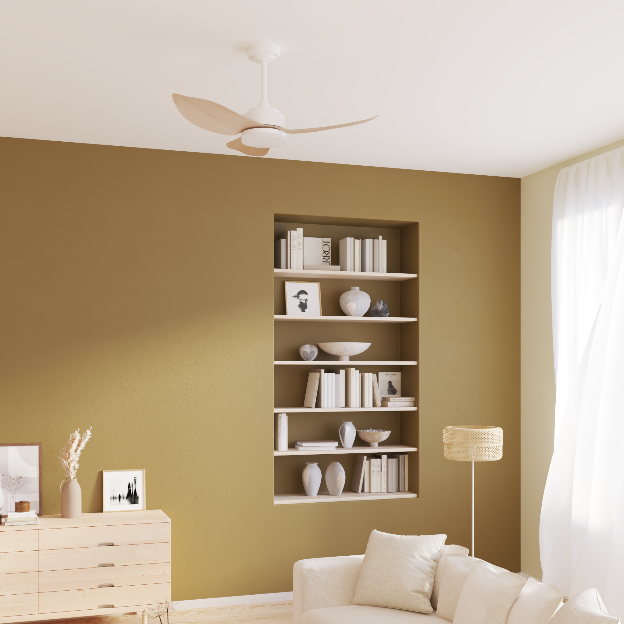 Specchio EXOTIC tondo in acciaio naturale Ø 60 cm INSPIRE - 7