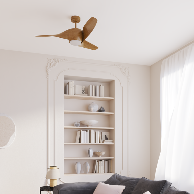 termowentylator w salonie