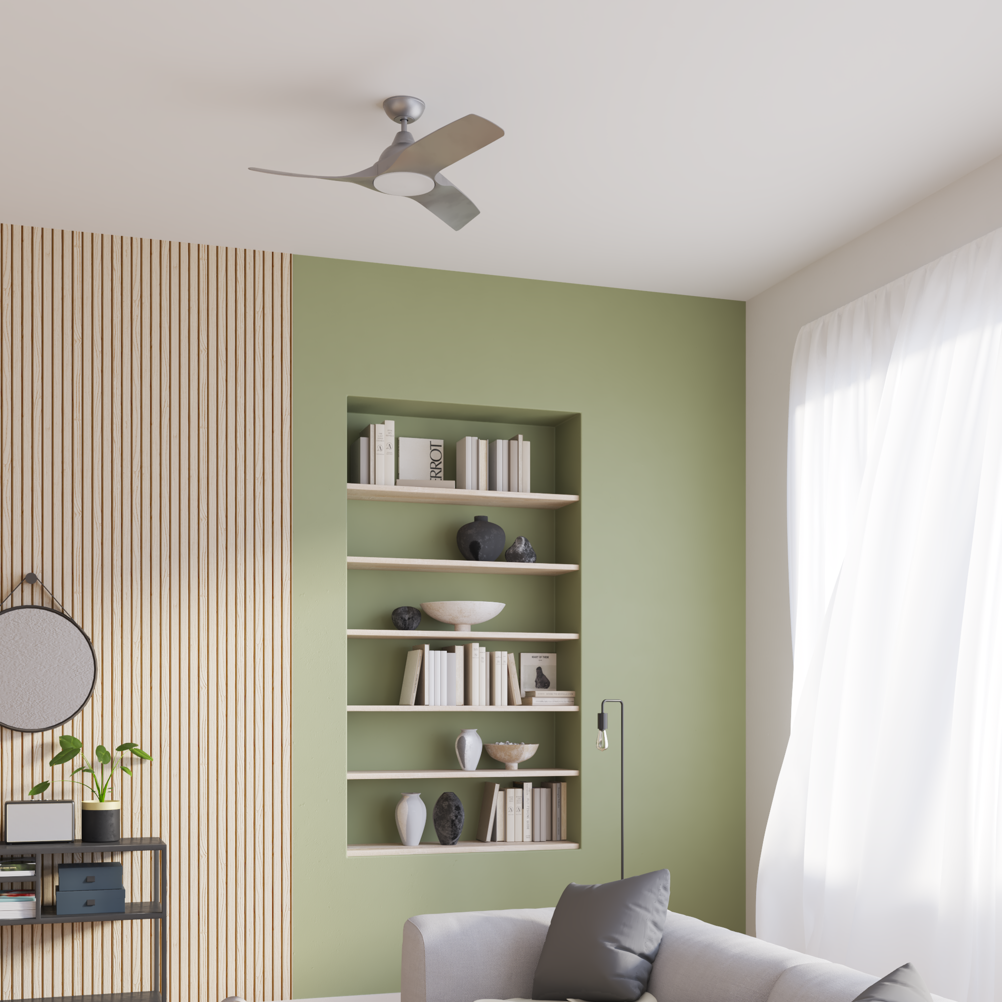 Lampa podłogowa Lina czarna E27 Inspire - 9