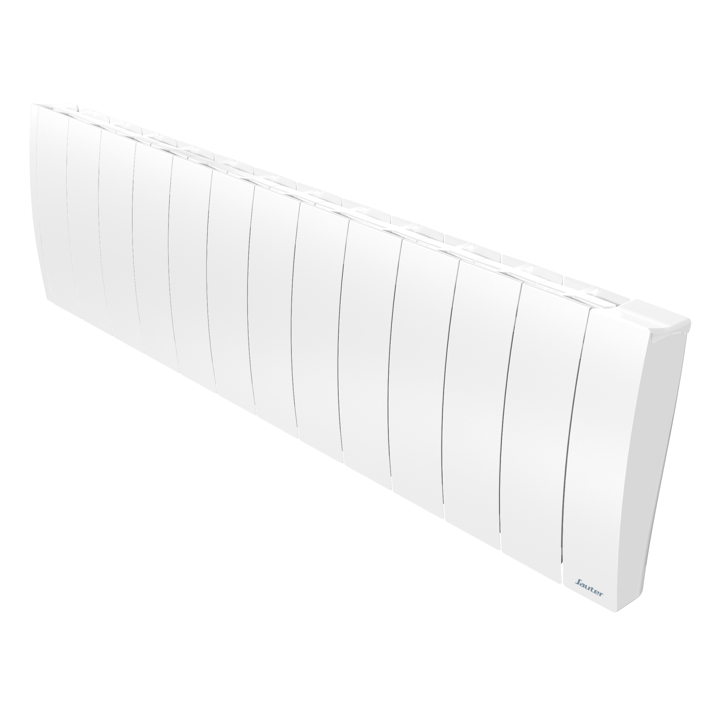Radiateur électrique connecté inertie fluide 1400W SAUTER Ipala plinthe blanc - 7