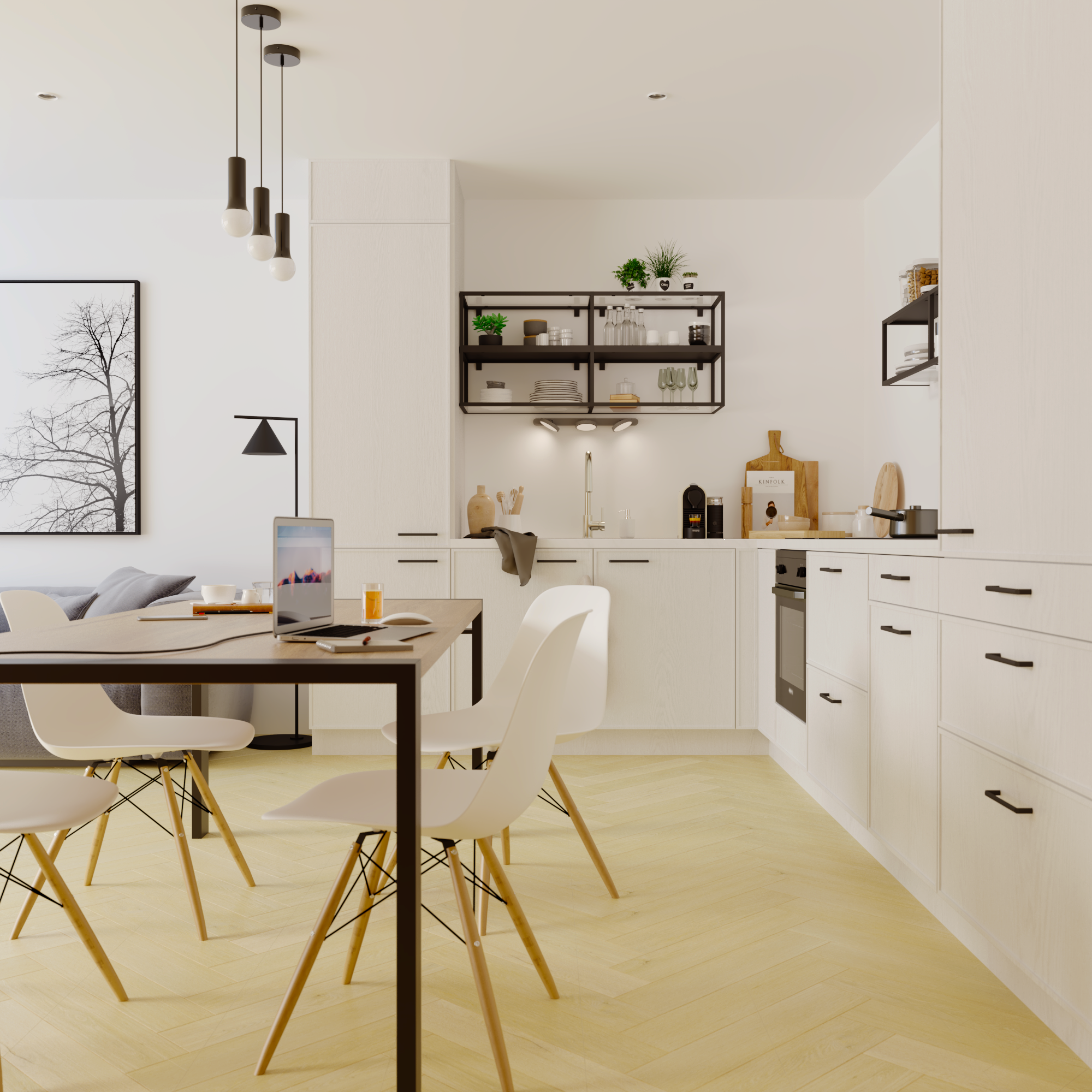Suelo vinílico SPC clic   efecto madera natural   ARTENS - 6