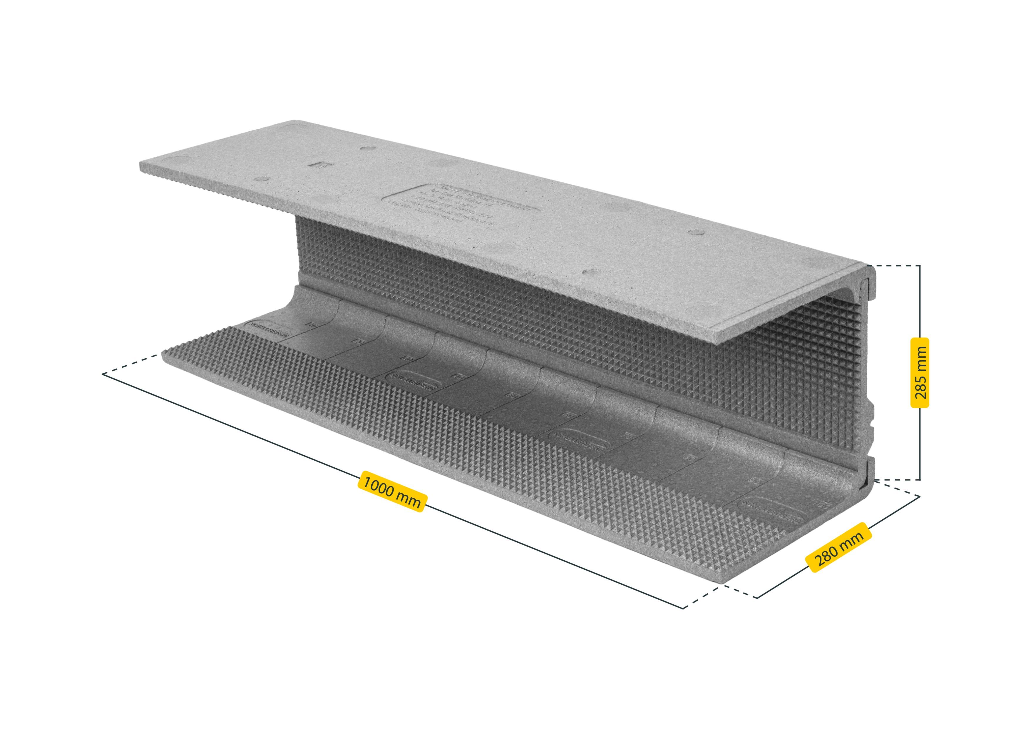 Kit de aislamiento para persiana de 100x28,5x28cm - 2