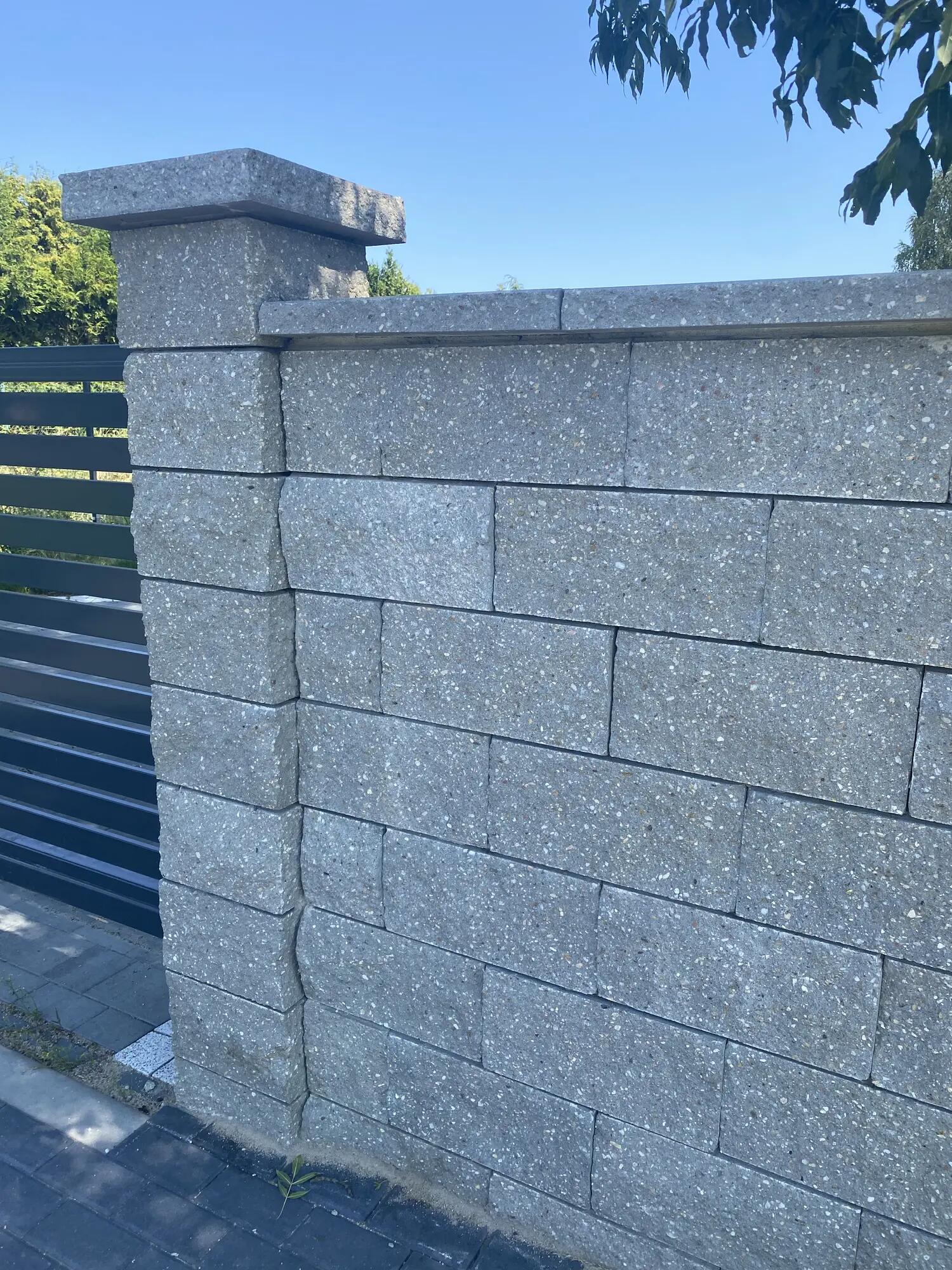 Przykrycie cokołu 50x30x6 cm 2stronnie łupane Granit Ziel-Bruk - 3